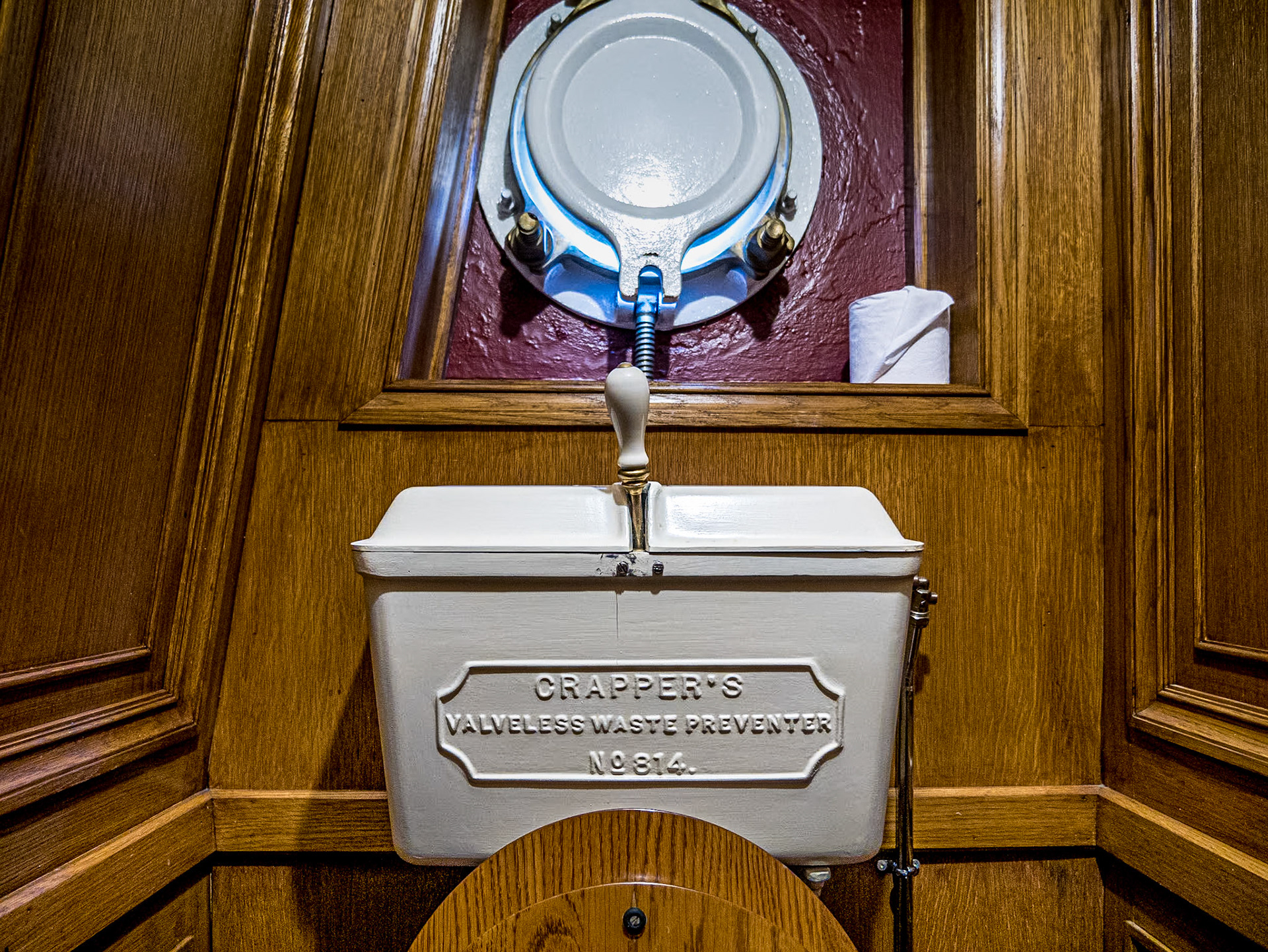 On board the SS Nomadic, Hamilton Dock, Belfast, 9 Aug 2016