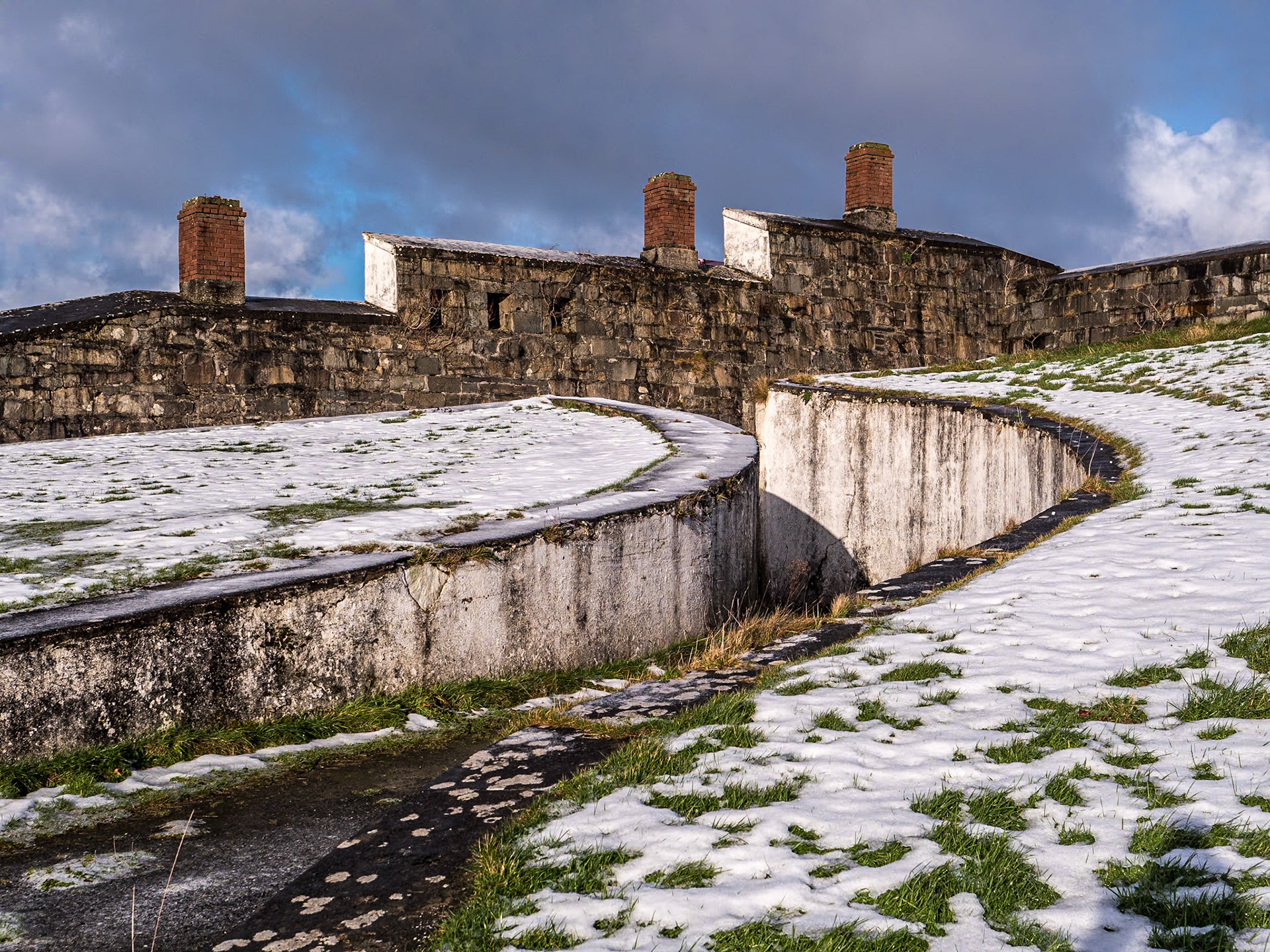 Neds Point Fort, Buncrana, Co Donegal, 19 Jan 2023