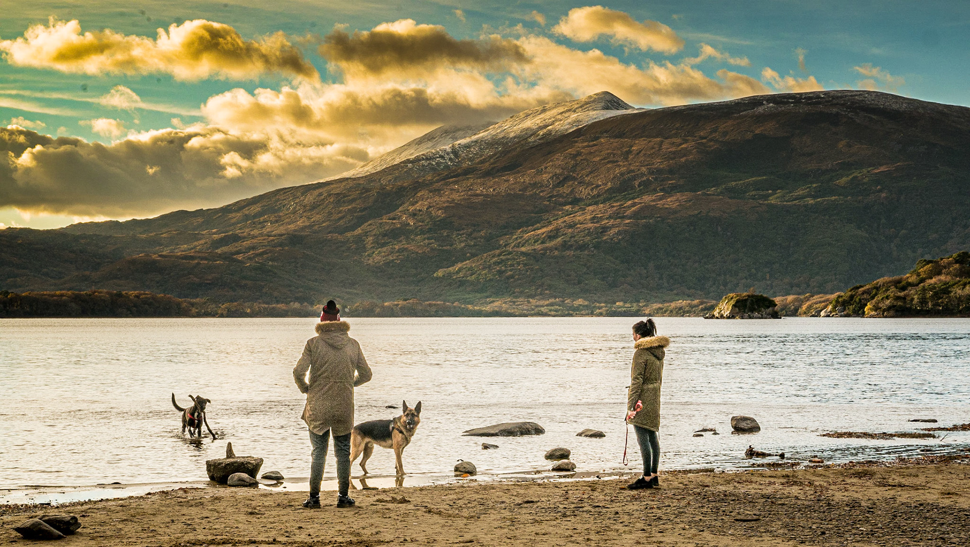 Old boathouse peninsula, Muckross estate, Killarney, 21 Nov 2016