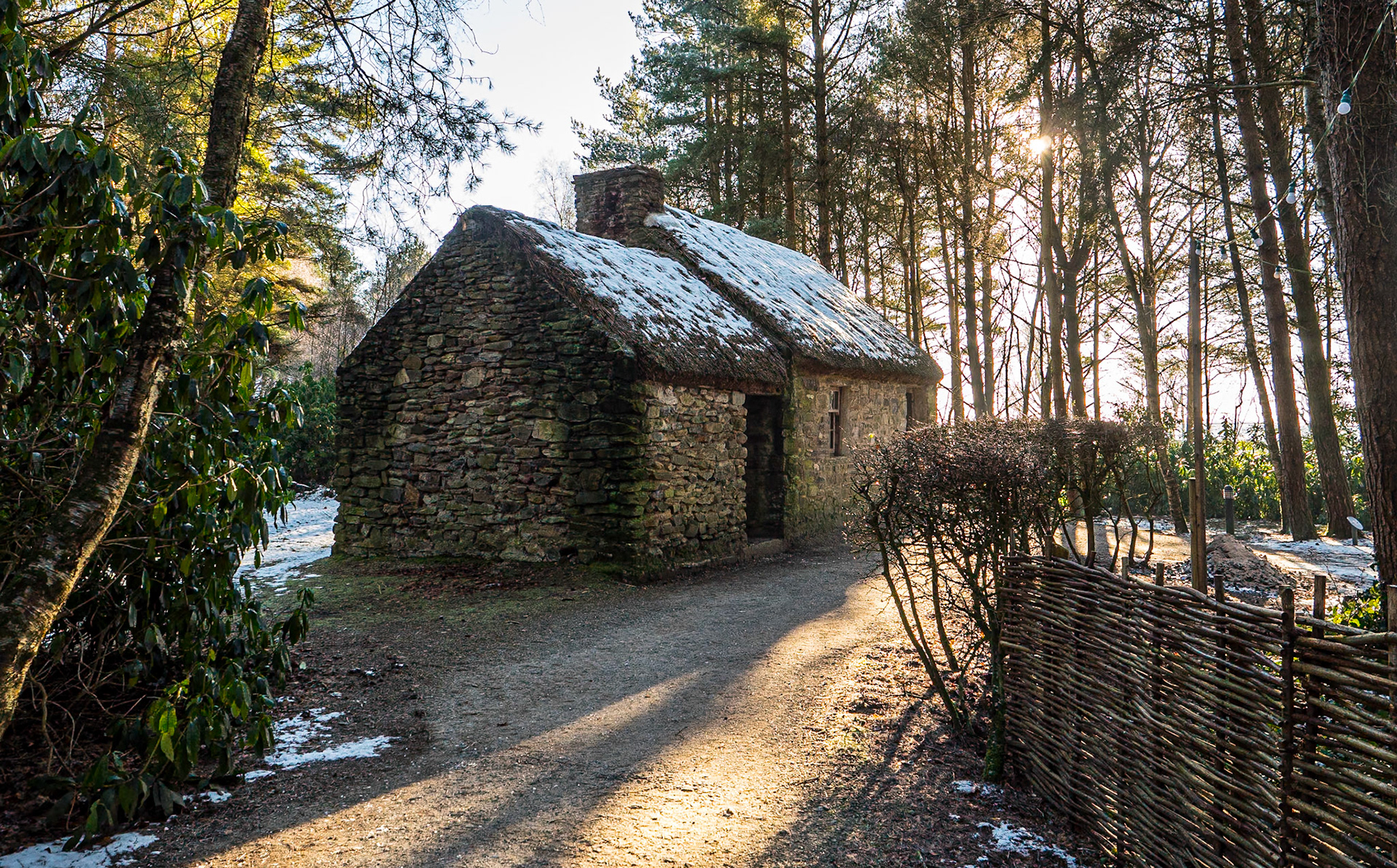Ulster American Folk Park, Co Tyrone, 20 Jan 2023