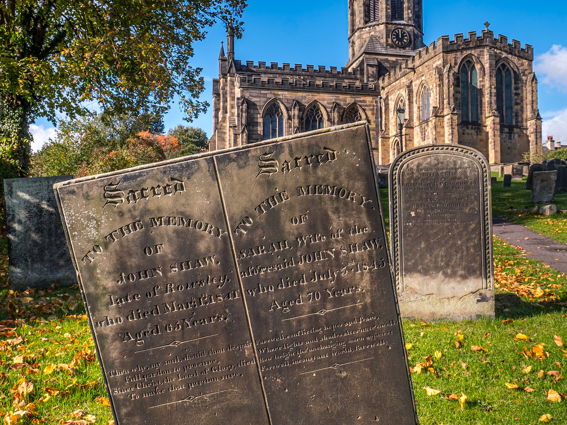 All Saints Church, Bakewell, Derbyshire, 15 Oct 2022