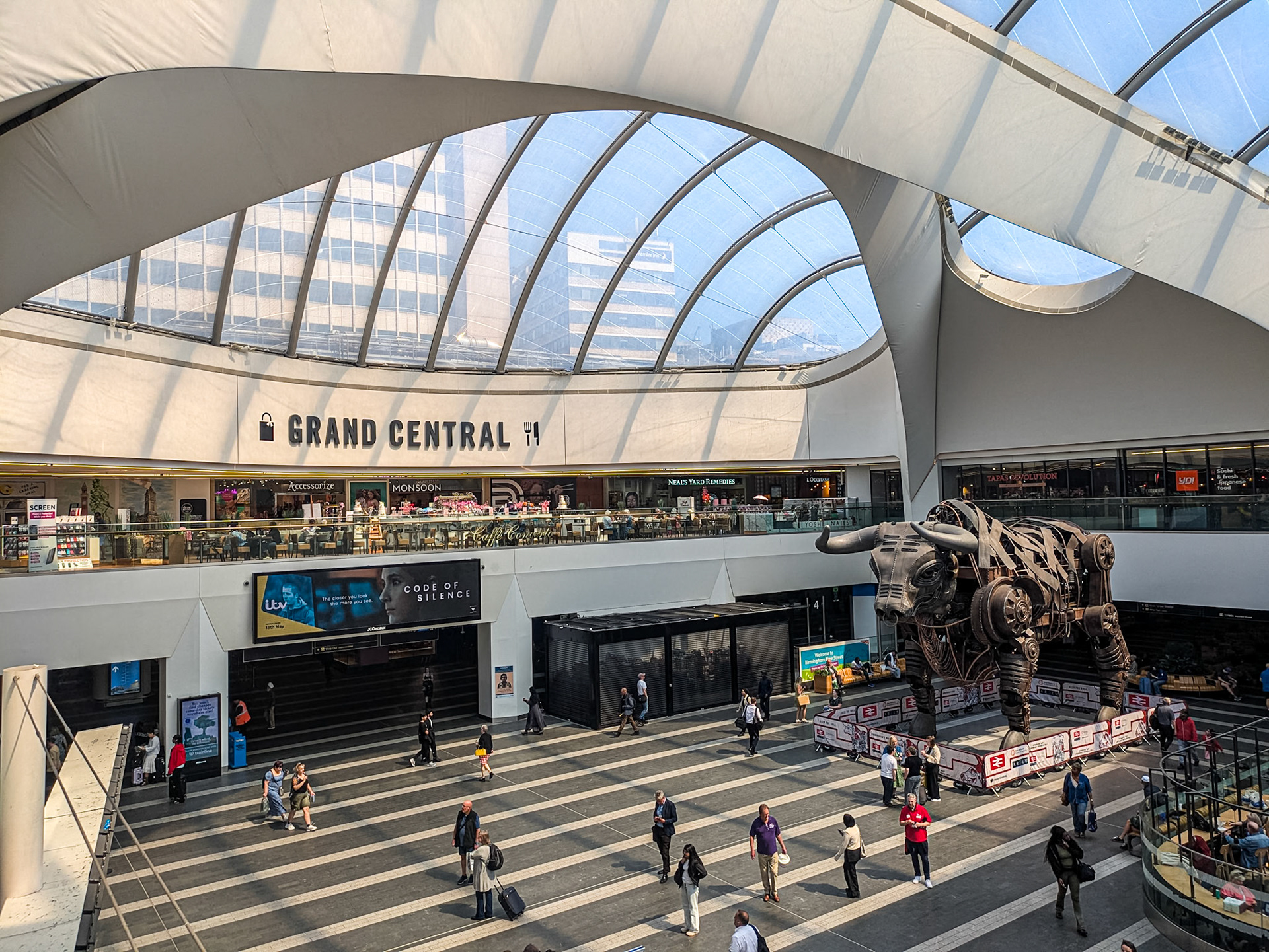 Birmingham New Street train station, 13 May 2025