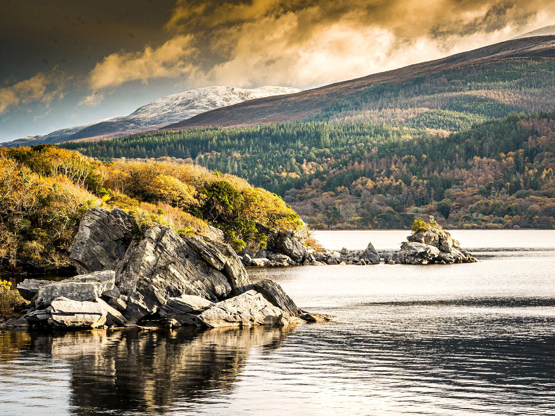 Muckross lake, Killarney, 21 Nov 2016