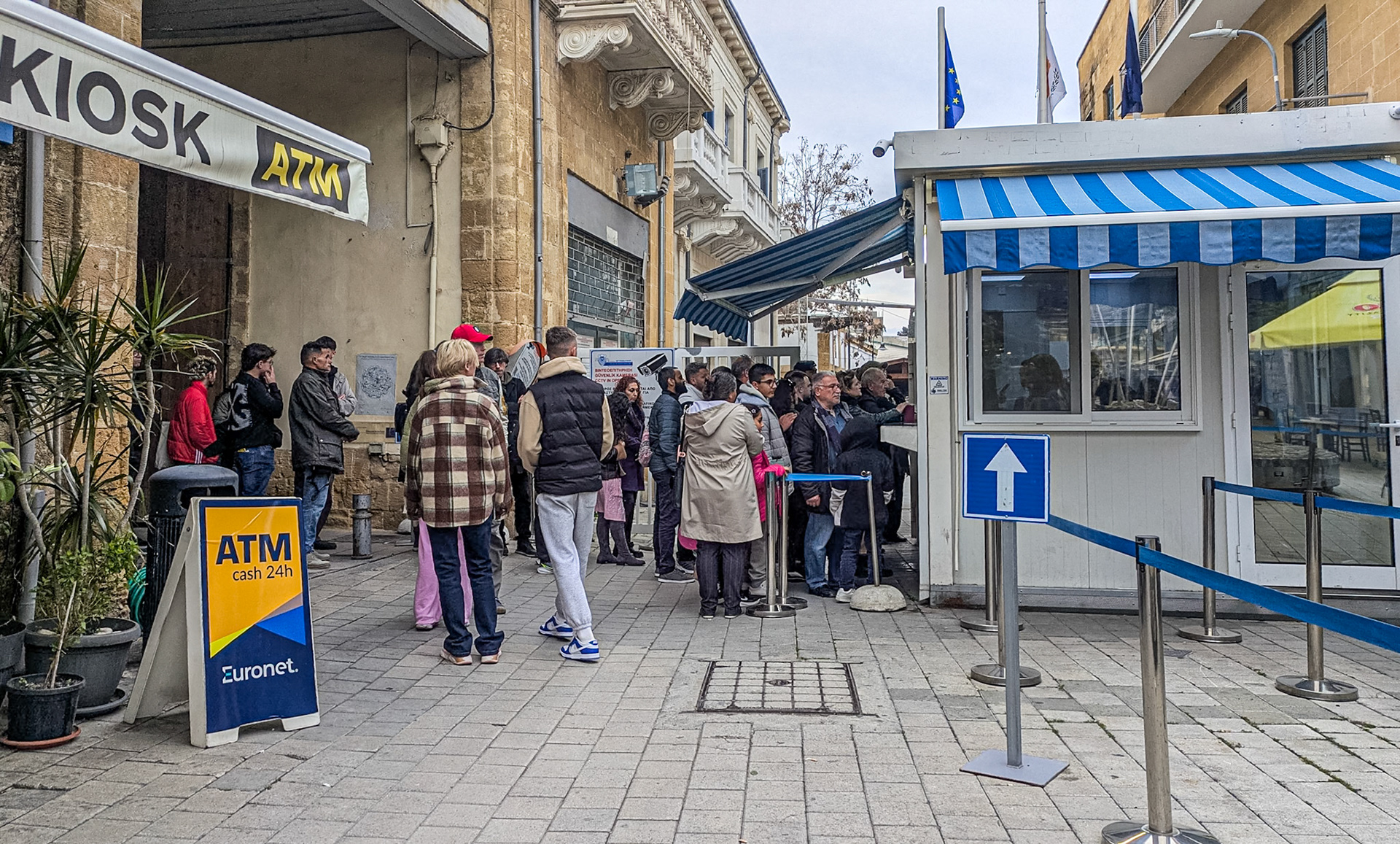 Ledra Street border crossing, Nicosia, 15 Feb 2025
