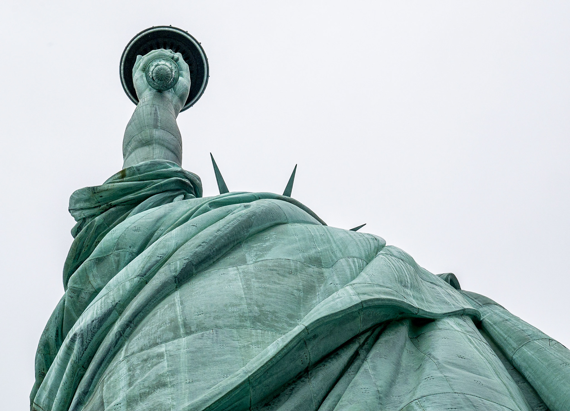 Statue of Liberty, taken from Pedestal, 18 Nov 2015