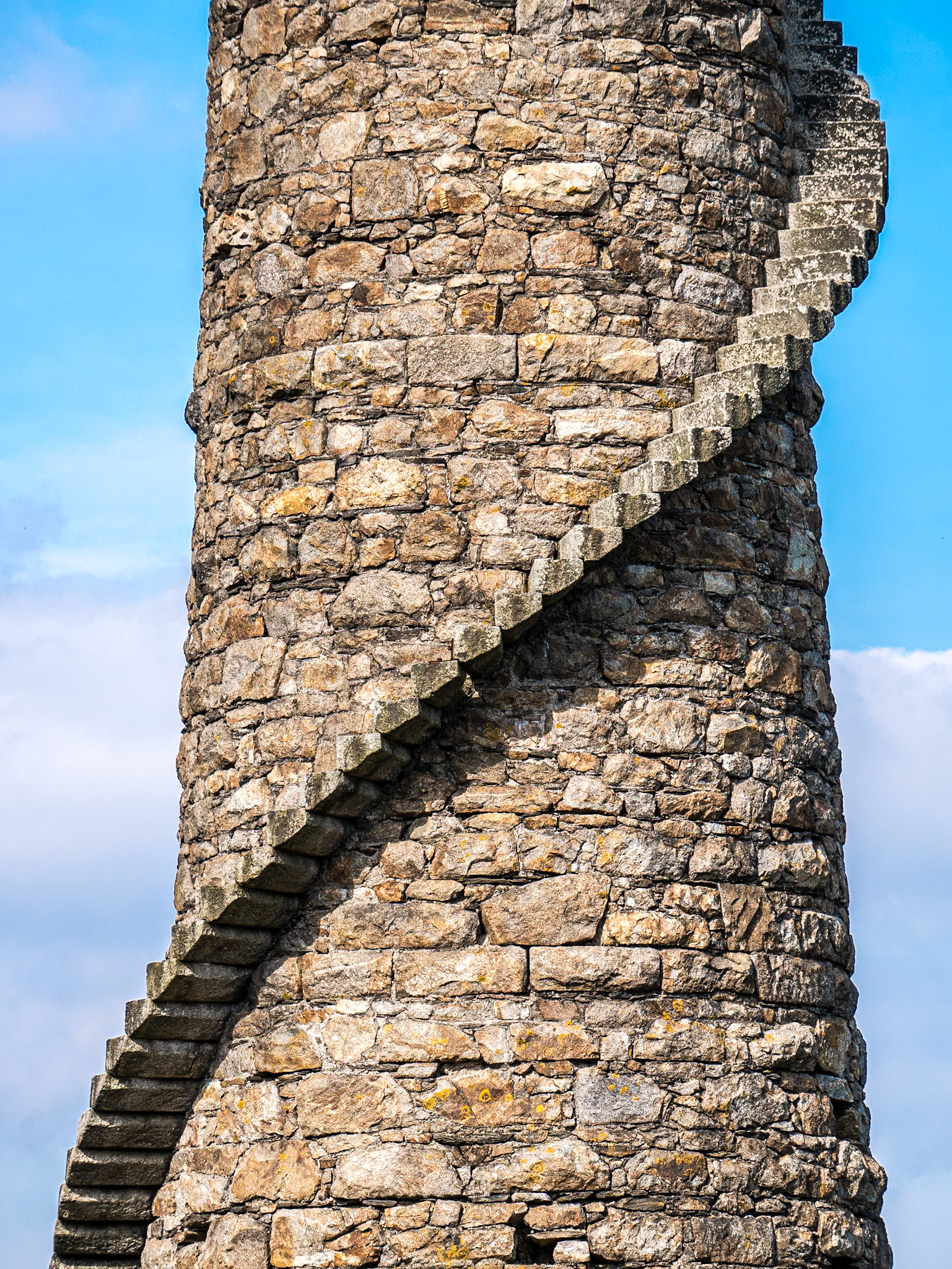 Lead mines chimney, Carrickgollogan, Co Dublin, 27 Sep 2015