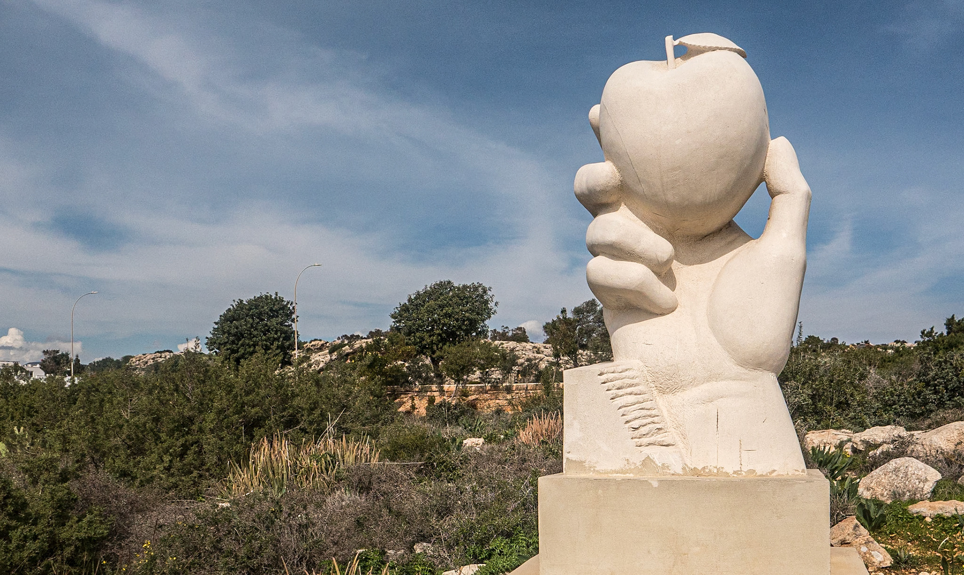 "Wisdom", 2018, Sculpture Park, Ayia Napa, Cyprus, 19 Feb 2025
