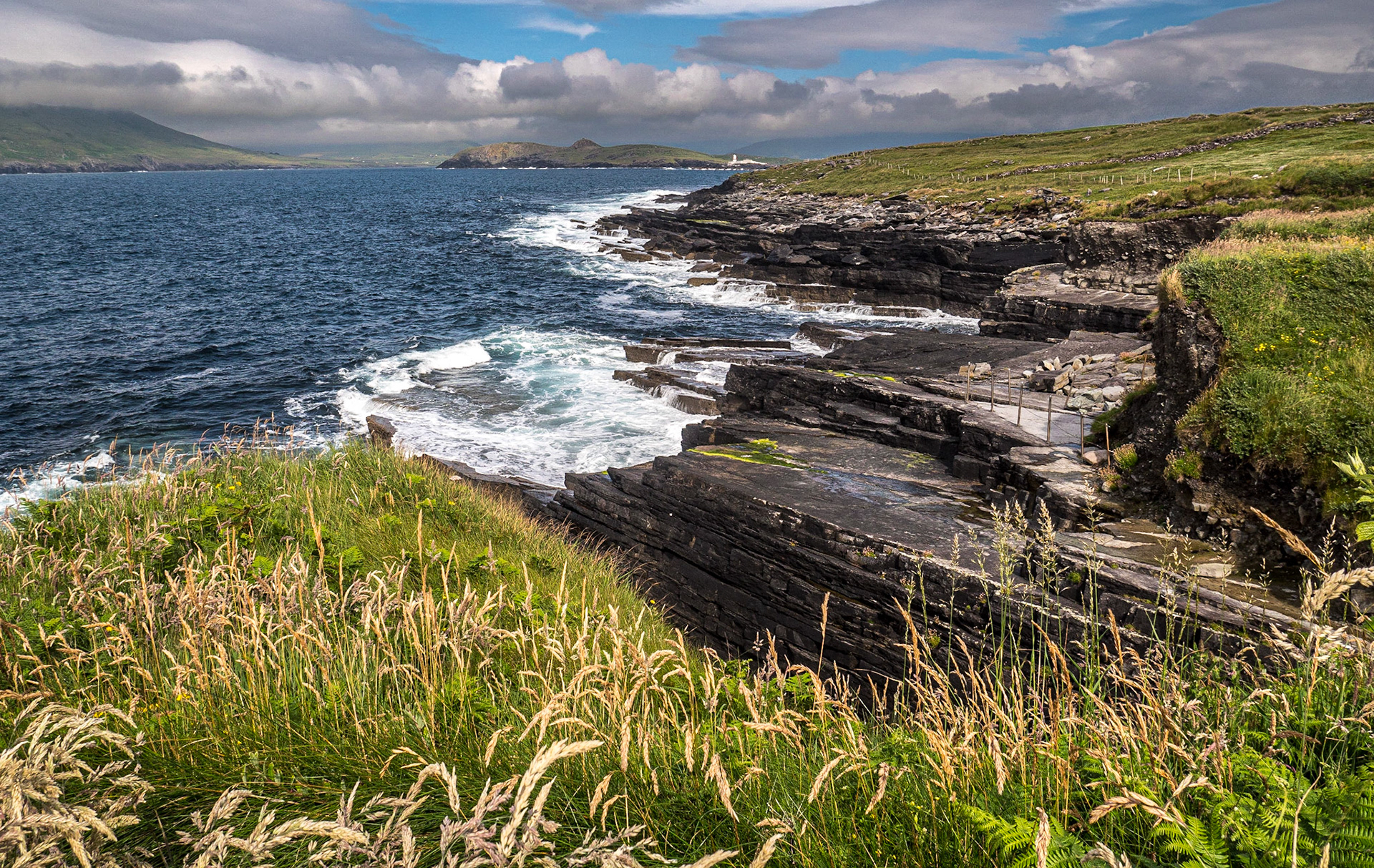 By the Tetrapod Trackway, Valentia Island, 12 Jul 2021