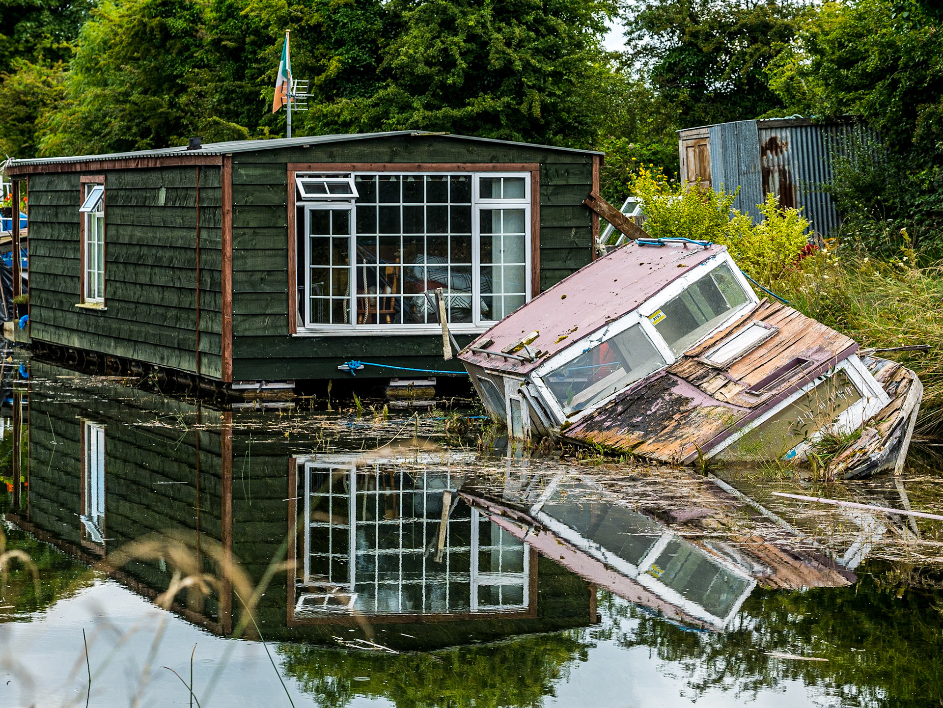 Along the Grand Canal near Lowtown, 4 Aug 2014