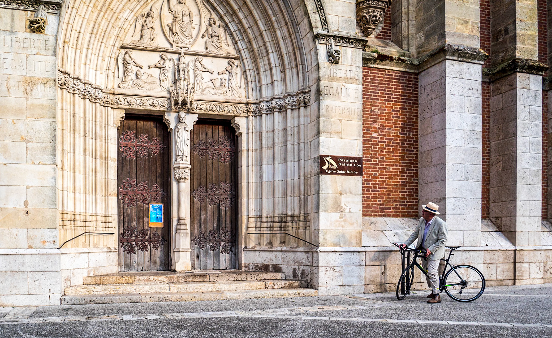 Église Saint-Hilaire d'Agen, France, 1 May 2019