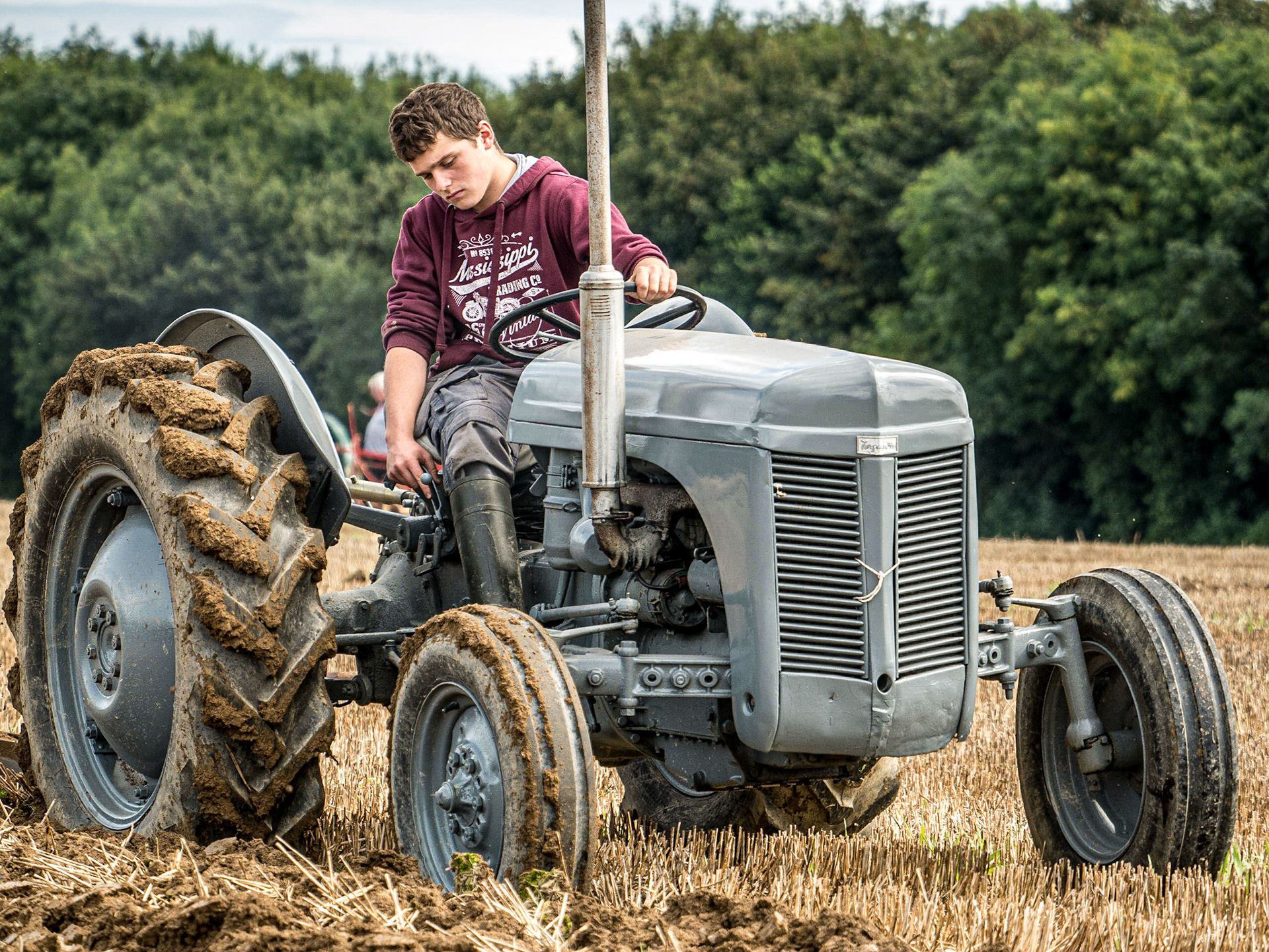 At ploughing event, Co Louth, 4 Sep 2016
