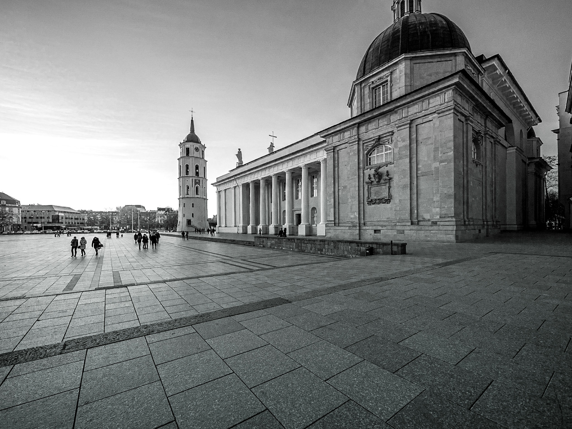 Cathedral Square, Vilnius, 25 Oct 2014