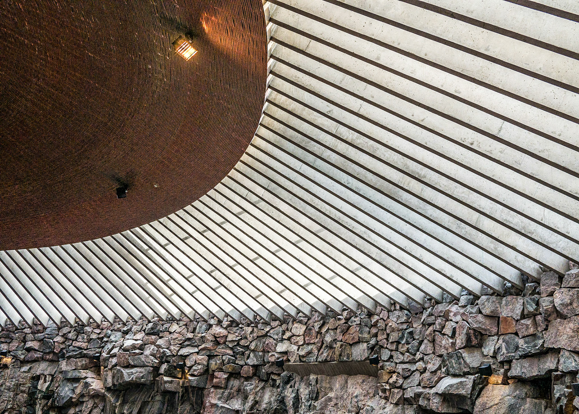 Temppeliaukio Church (Church of the Rock), Helsinki, 30 Aug 2014