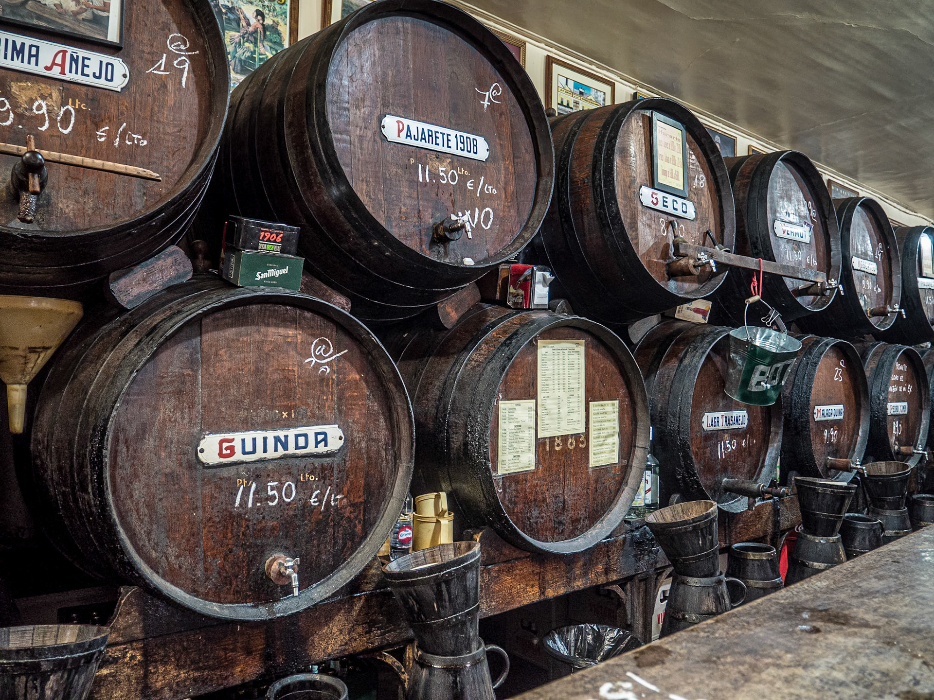 Antigua Casa de Guardia, Malaga, 1 Apr 2024