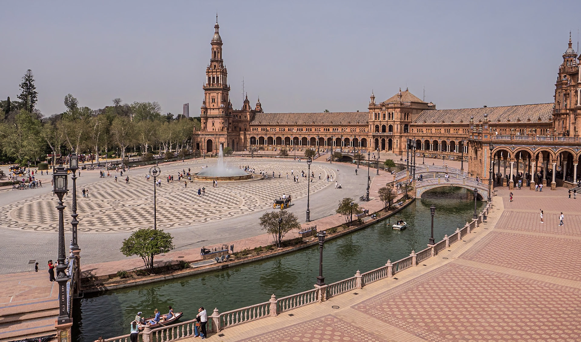 Plaza de España, Seville, 19 Mar 2024