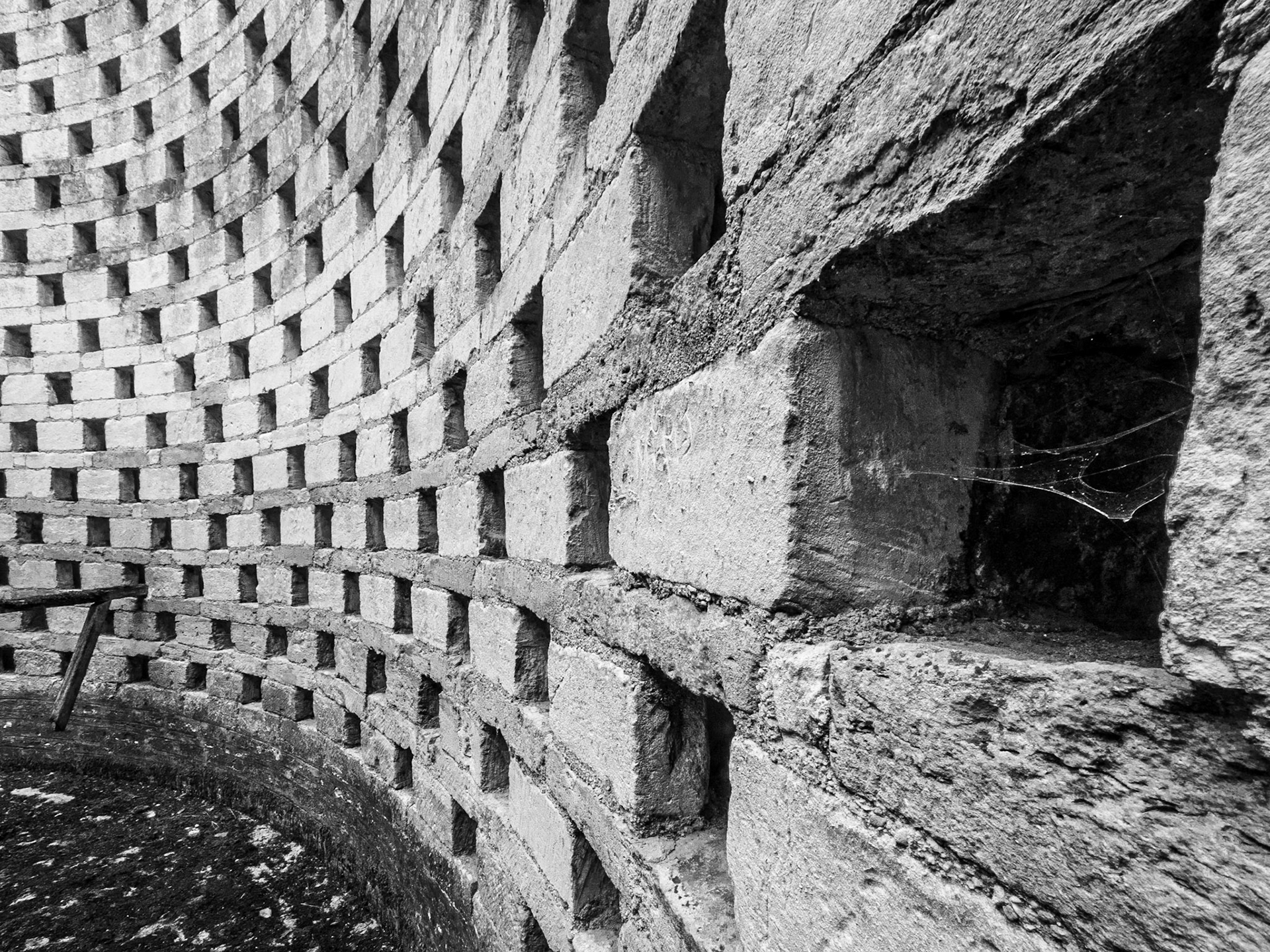 Dovecote in grounds of Château de Vendeuvre, Normandy, 13 Sep 2019
