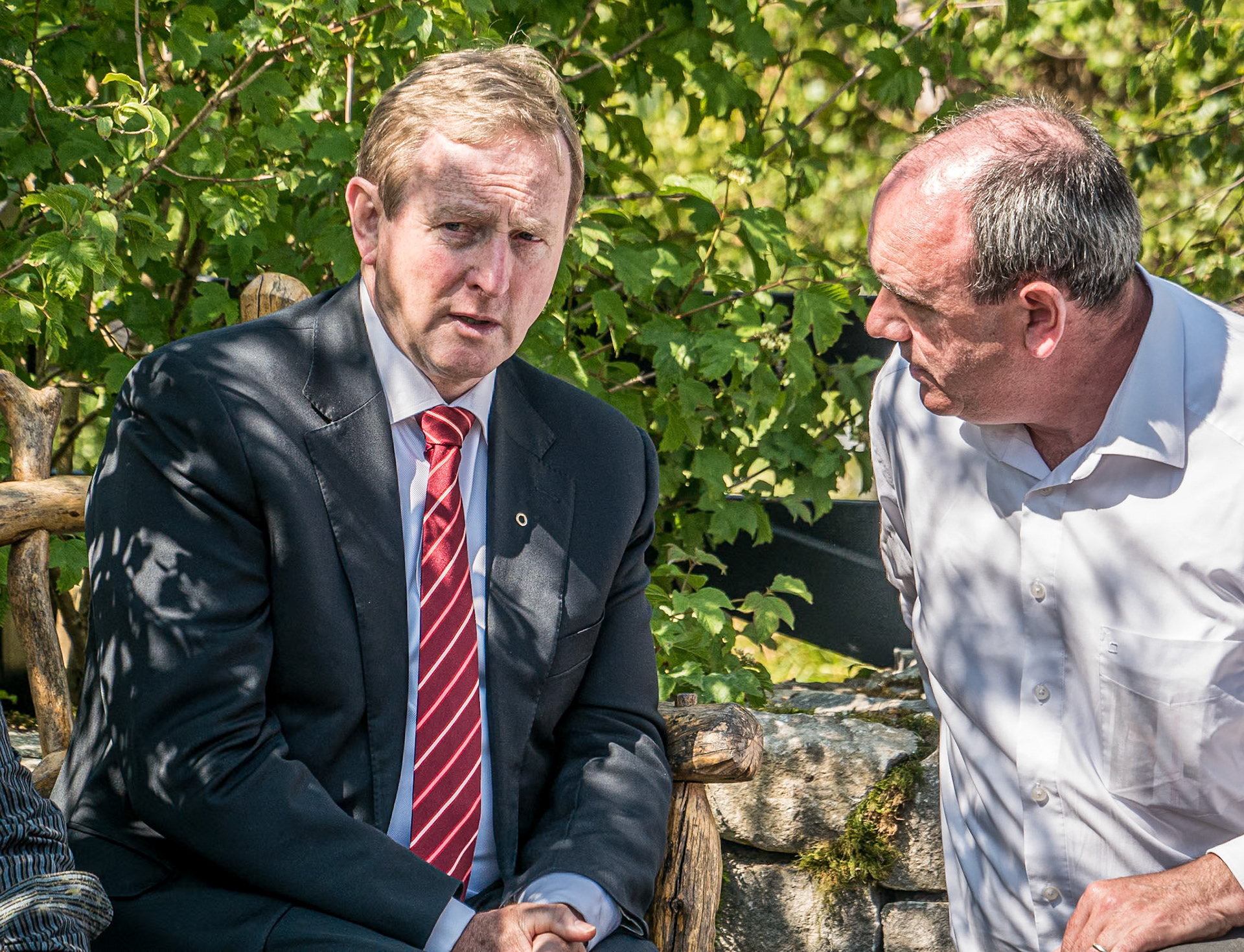 Taoiseach, Chinese Yi garden, Bloom in the Park garden festival, Dublin, 3 Jun 2016