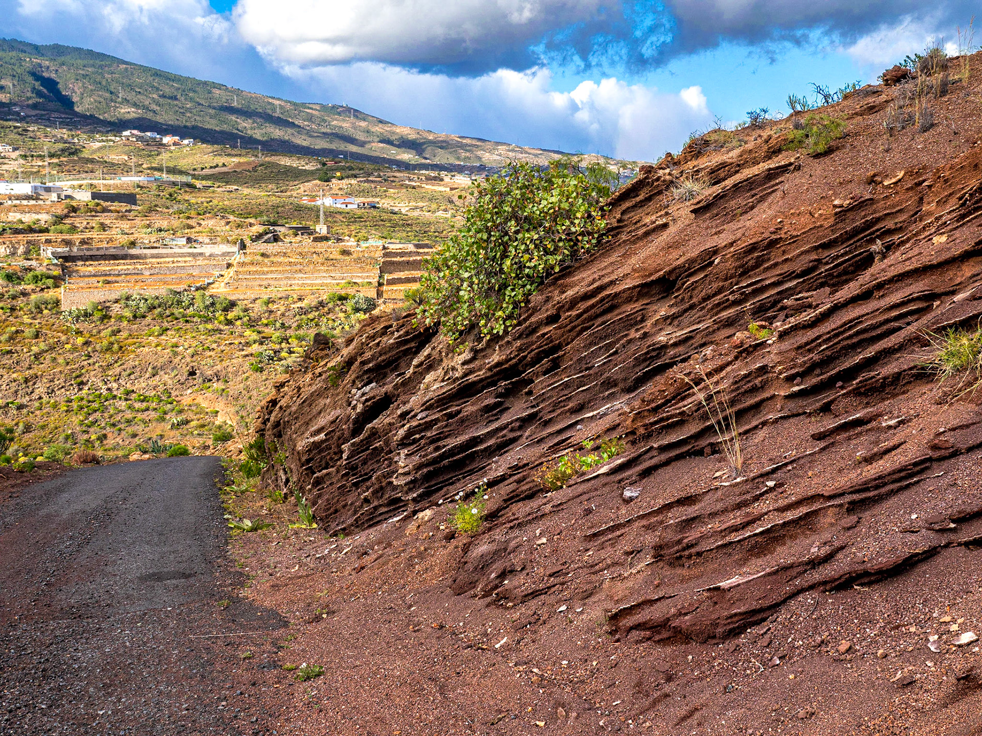 View from Fasnia Mountain, Tenerife, 15 Feb 2019