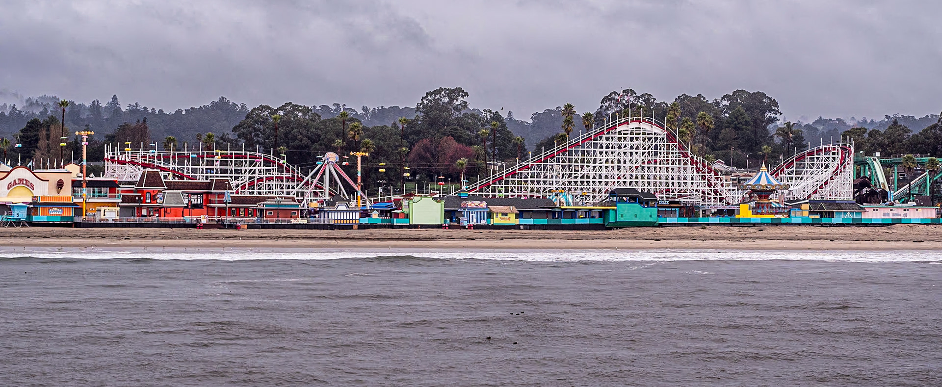 Giant Dipper, Santa Cruz, California, 20 Jan 2024