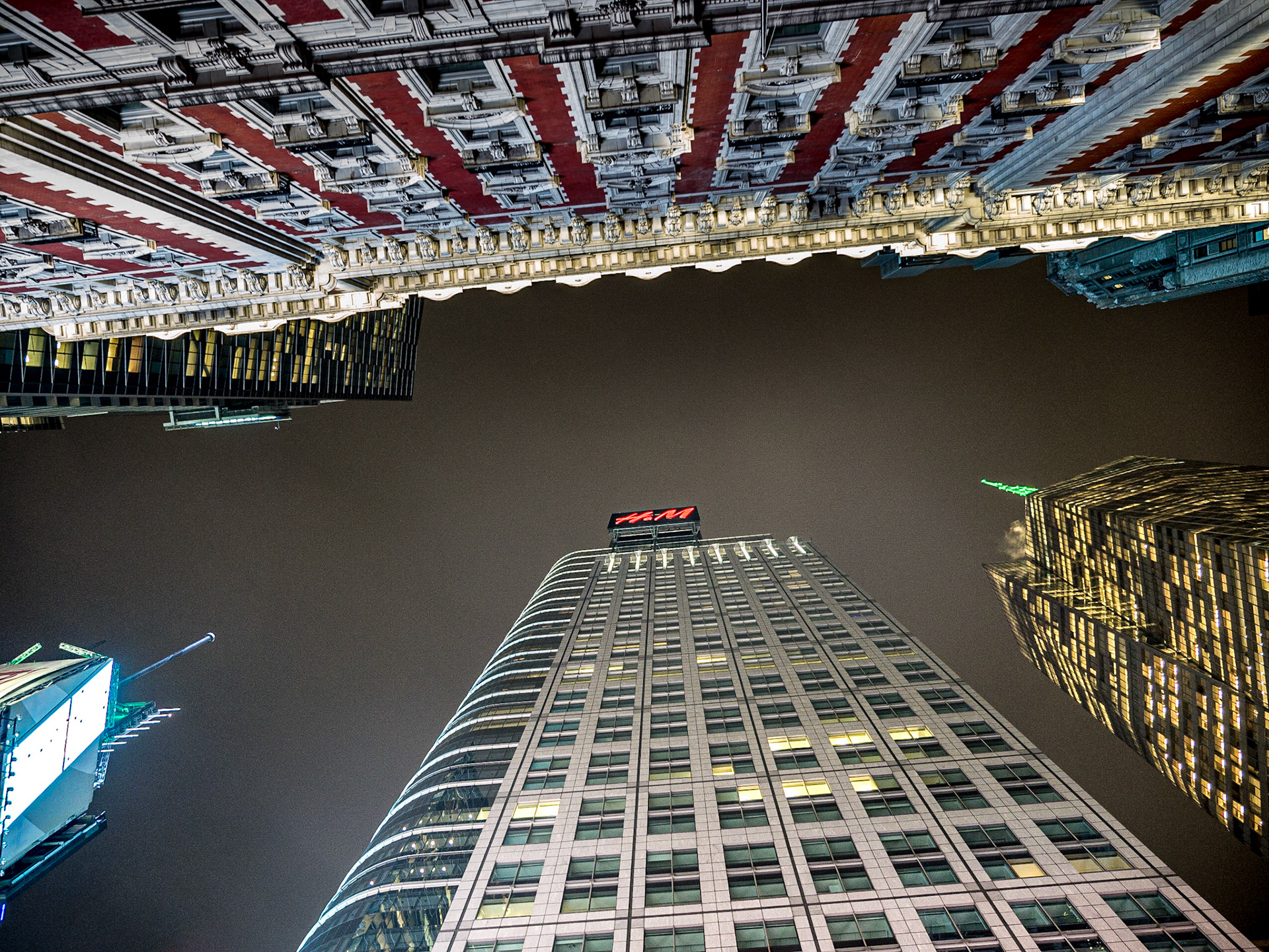 Condé Nast Building, Times Square, Manhattan, 18 Nov 2015