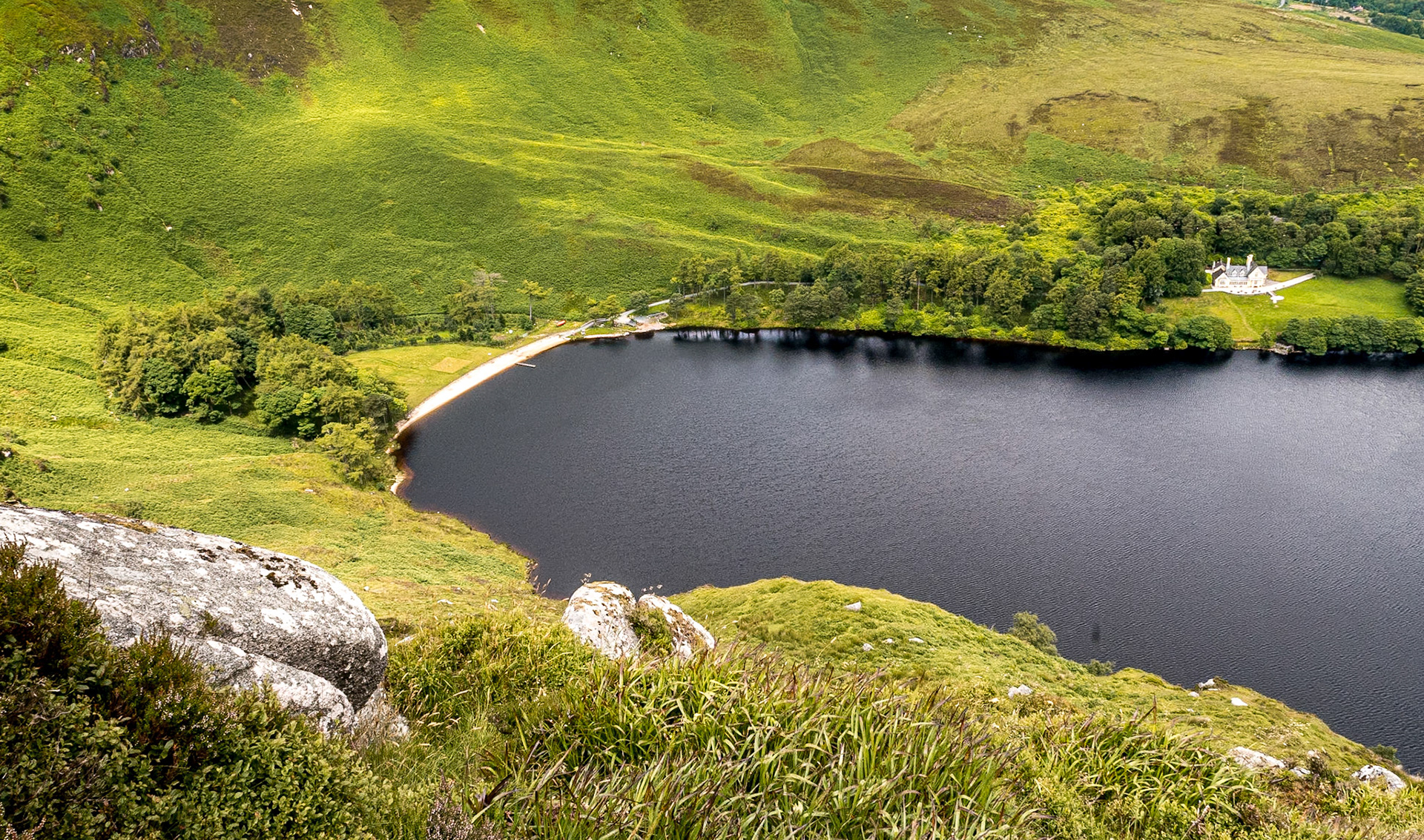 Lower Lough Bray, Co Wicklow, 9 Jul 2017