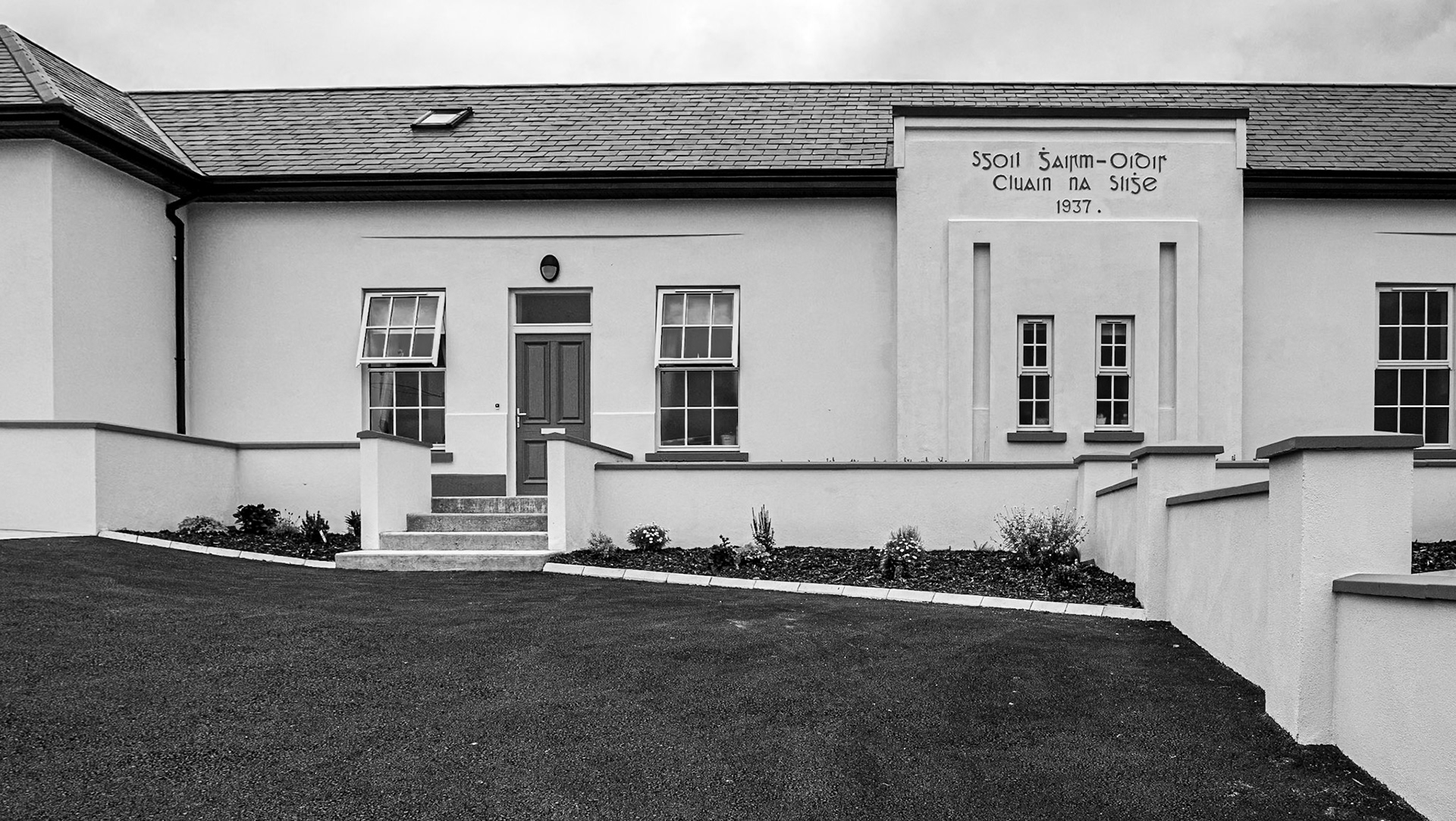 Former Art Deco school, Clonaslee, Co Laois, 10 Sep 2020