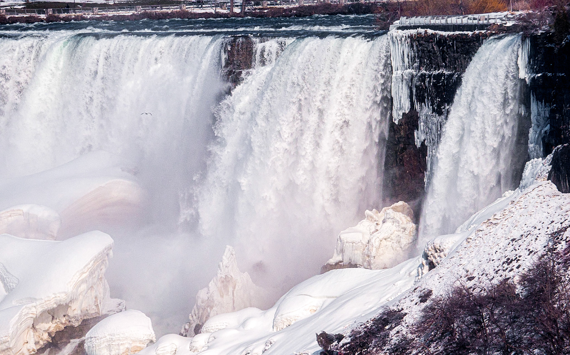 American Falls, Niagara, 7 Mar 2018