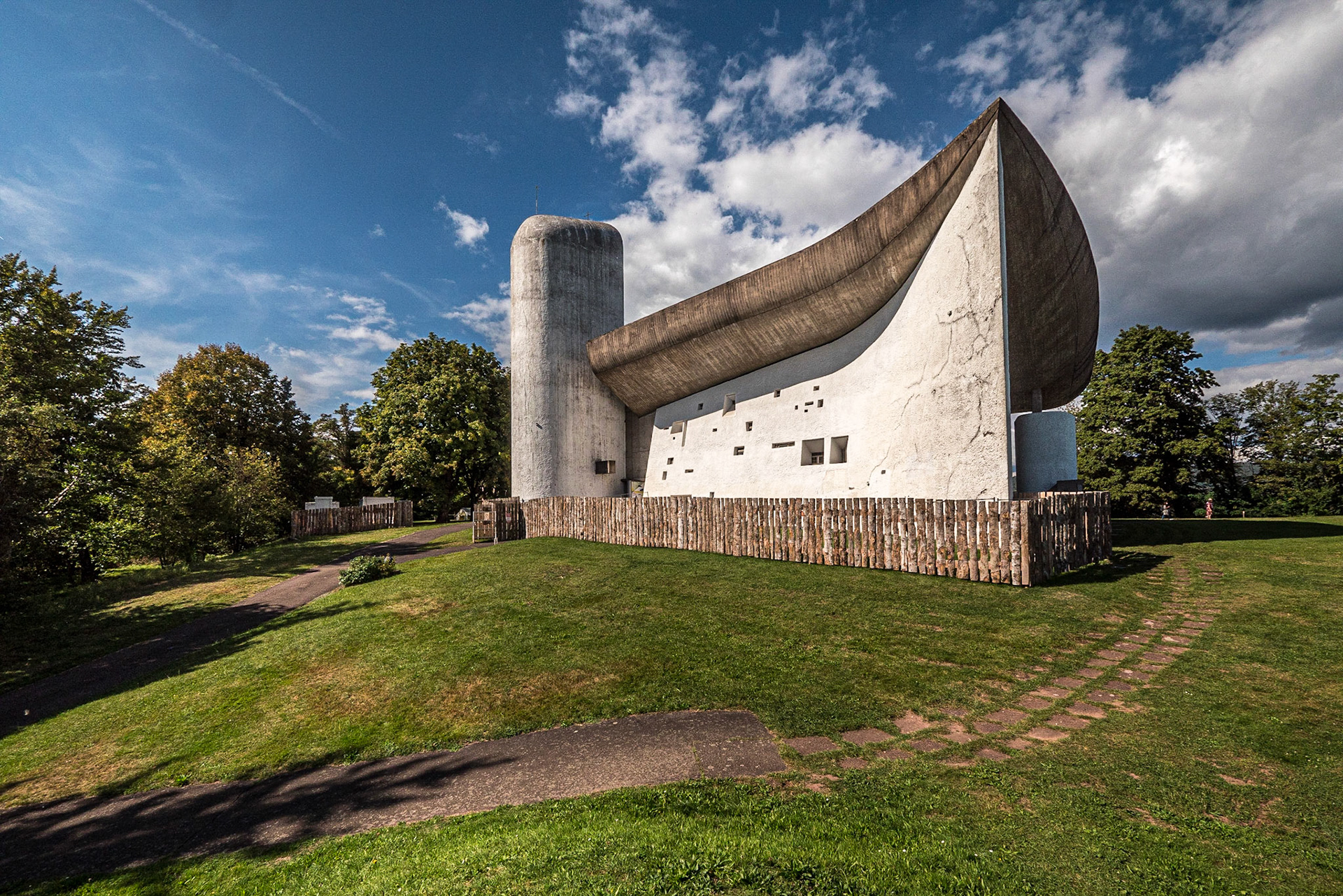 Notre-Dame du Haut, Ronchamp, France, 12 Sep 2021