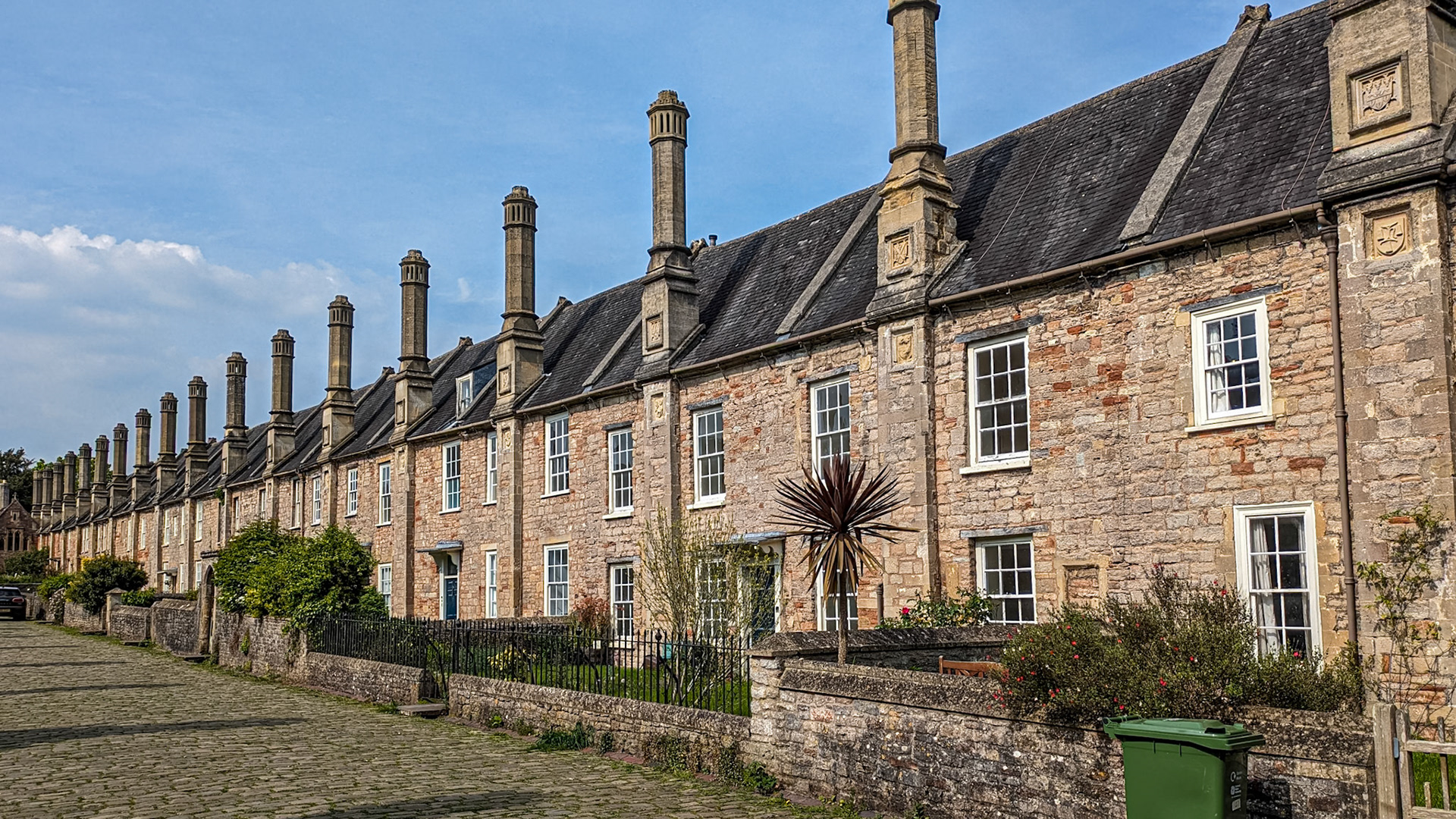 Vicar's Close, Wells, England, 11 May 2024