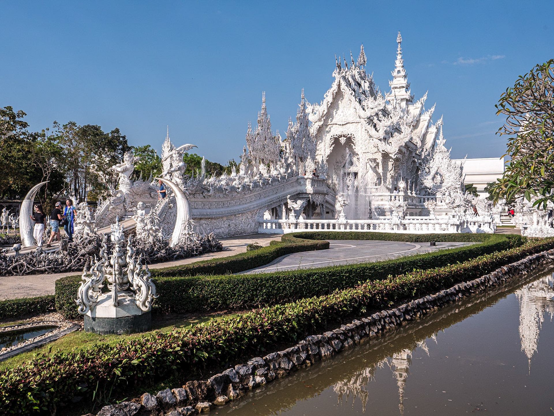 Wat Rong Khun (White Temple), Chiang Rai, 13 Feb 2026
