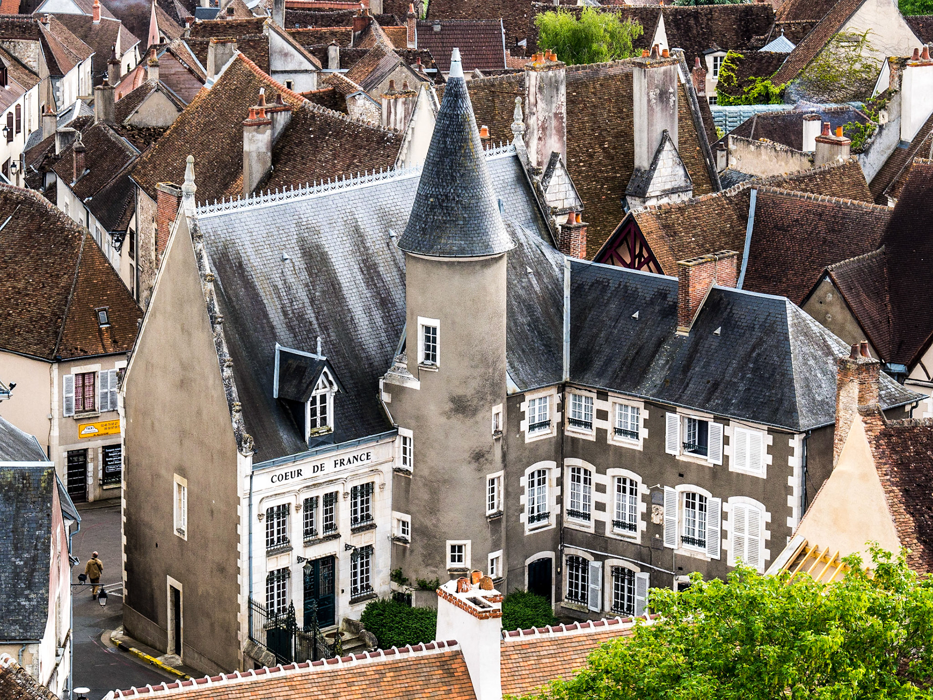 View from Tour des Fiefs, Sancerre, 15 May 2016