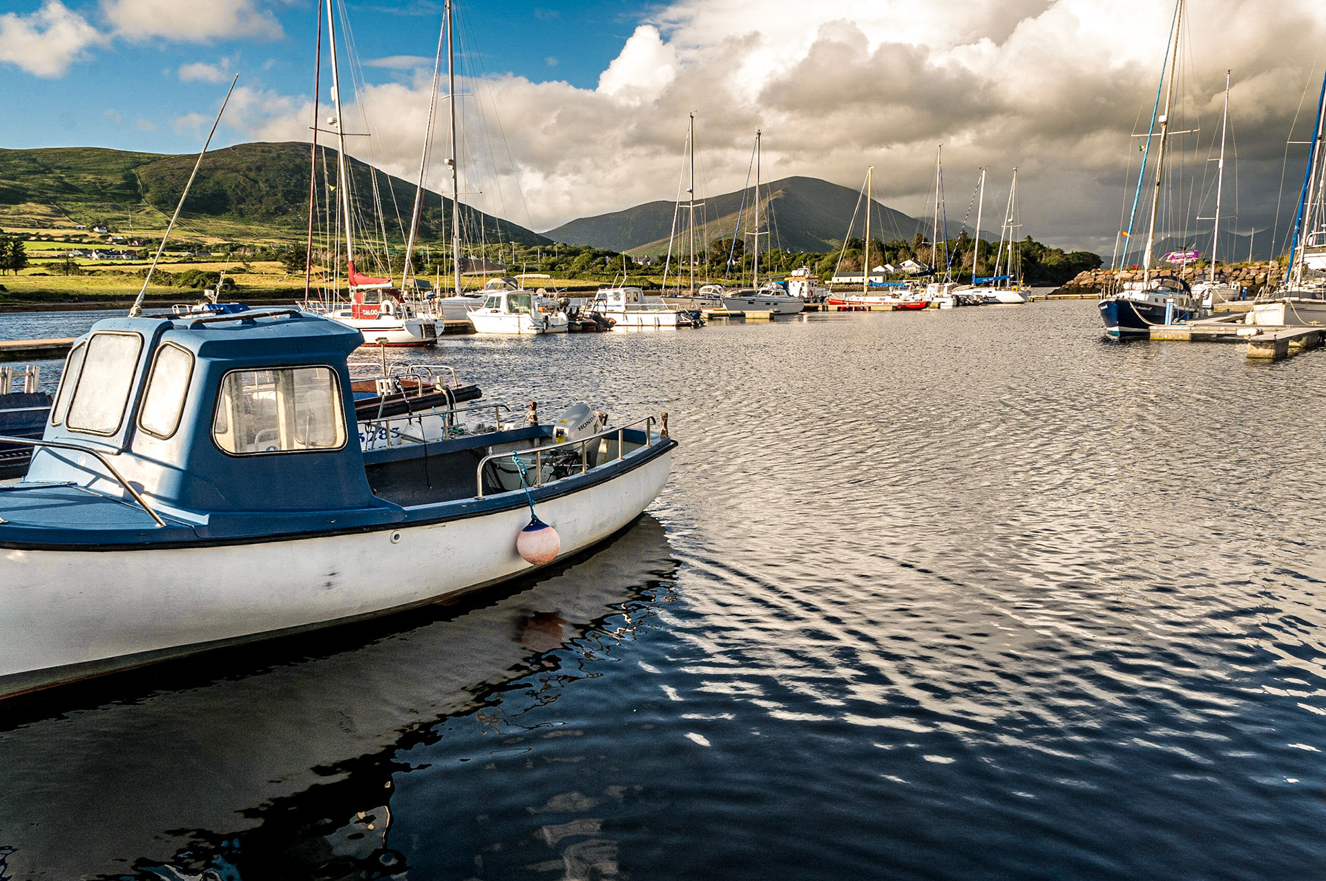 Cahersiveen Marina, Co Kerry, 12 Jul 2016
