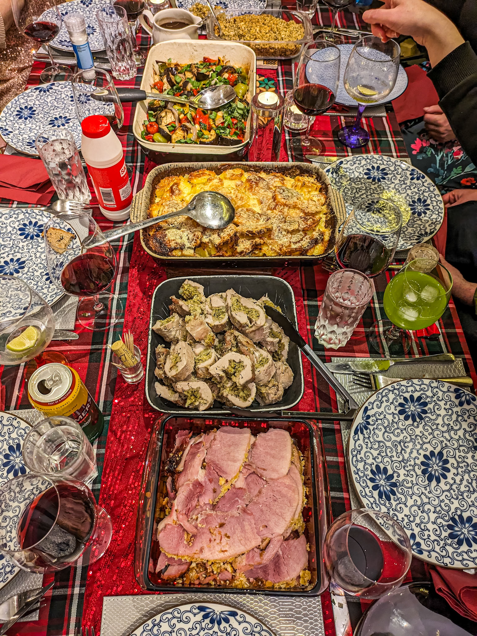 New Year's Eve at home, 31 Dec 2023