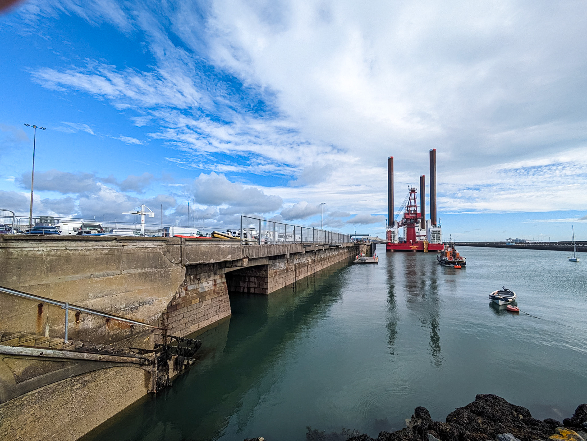"Wind Server" platform, Dun Laoghaire, 12 Sep 2025