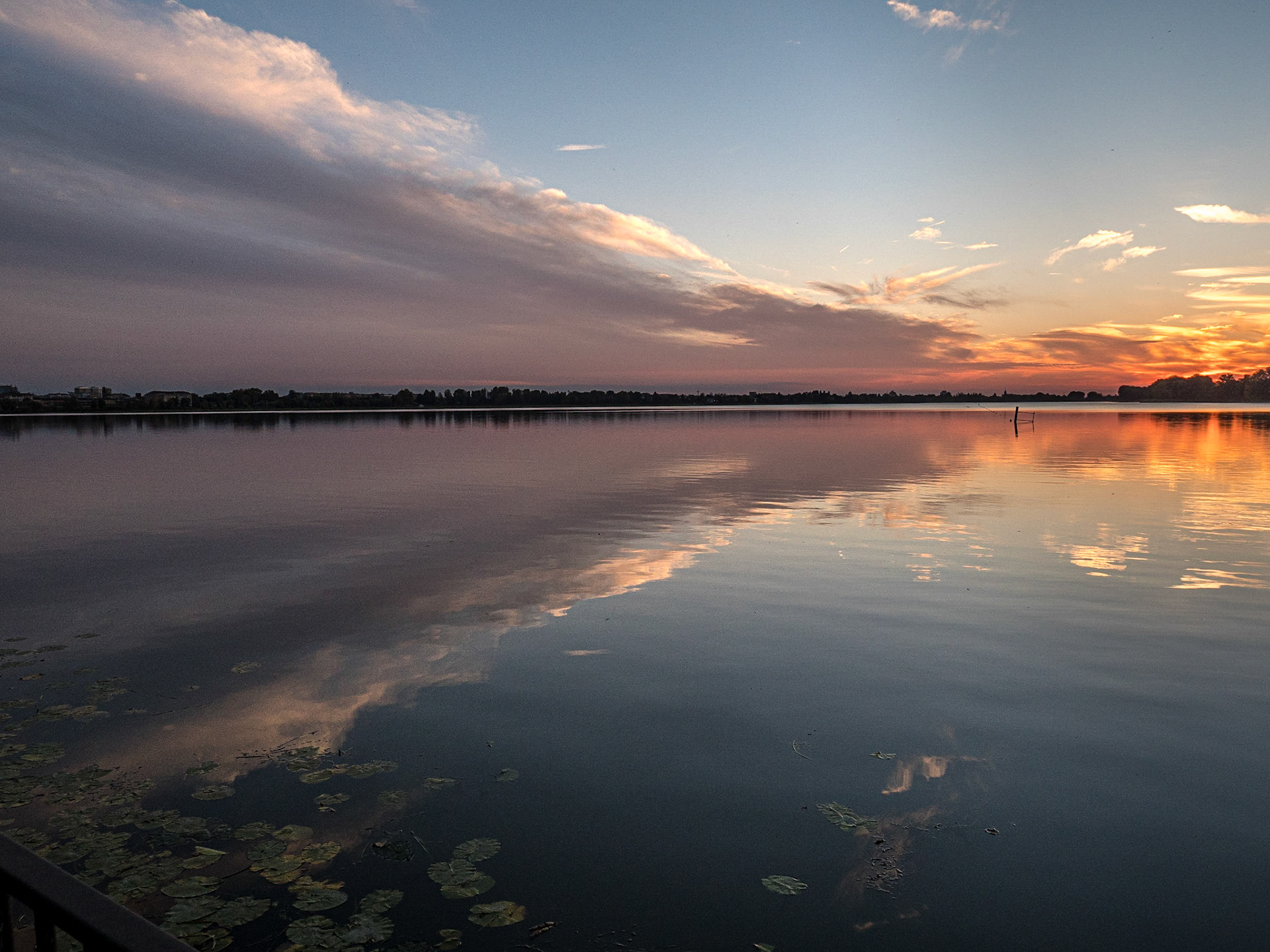 On the Ponte dei Mulini, Mantua, 24 Oct 2021