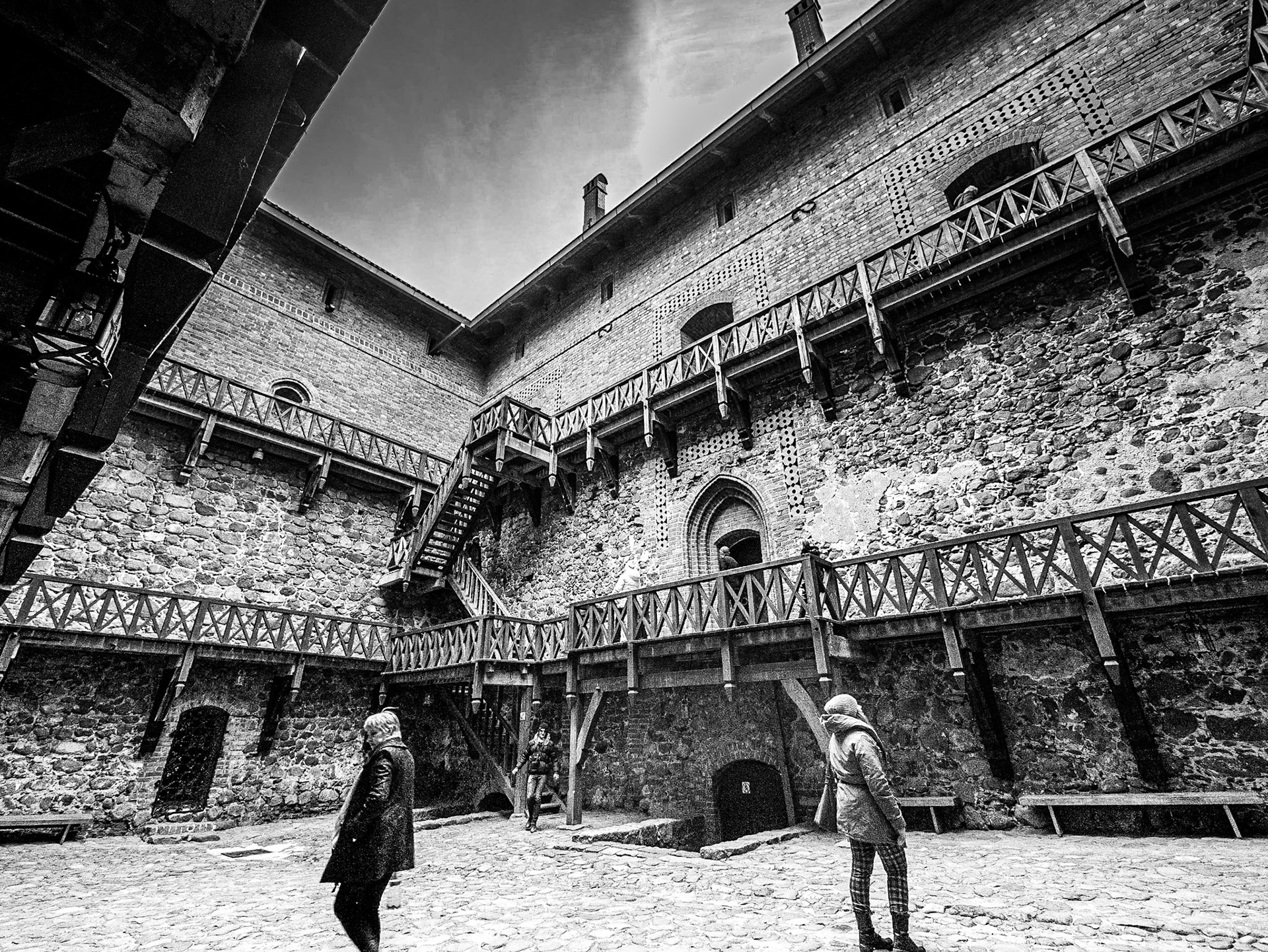 In the grounds of Trakai Castle, 25 Oct 2014, 25 Oct 2014