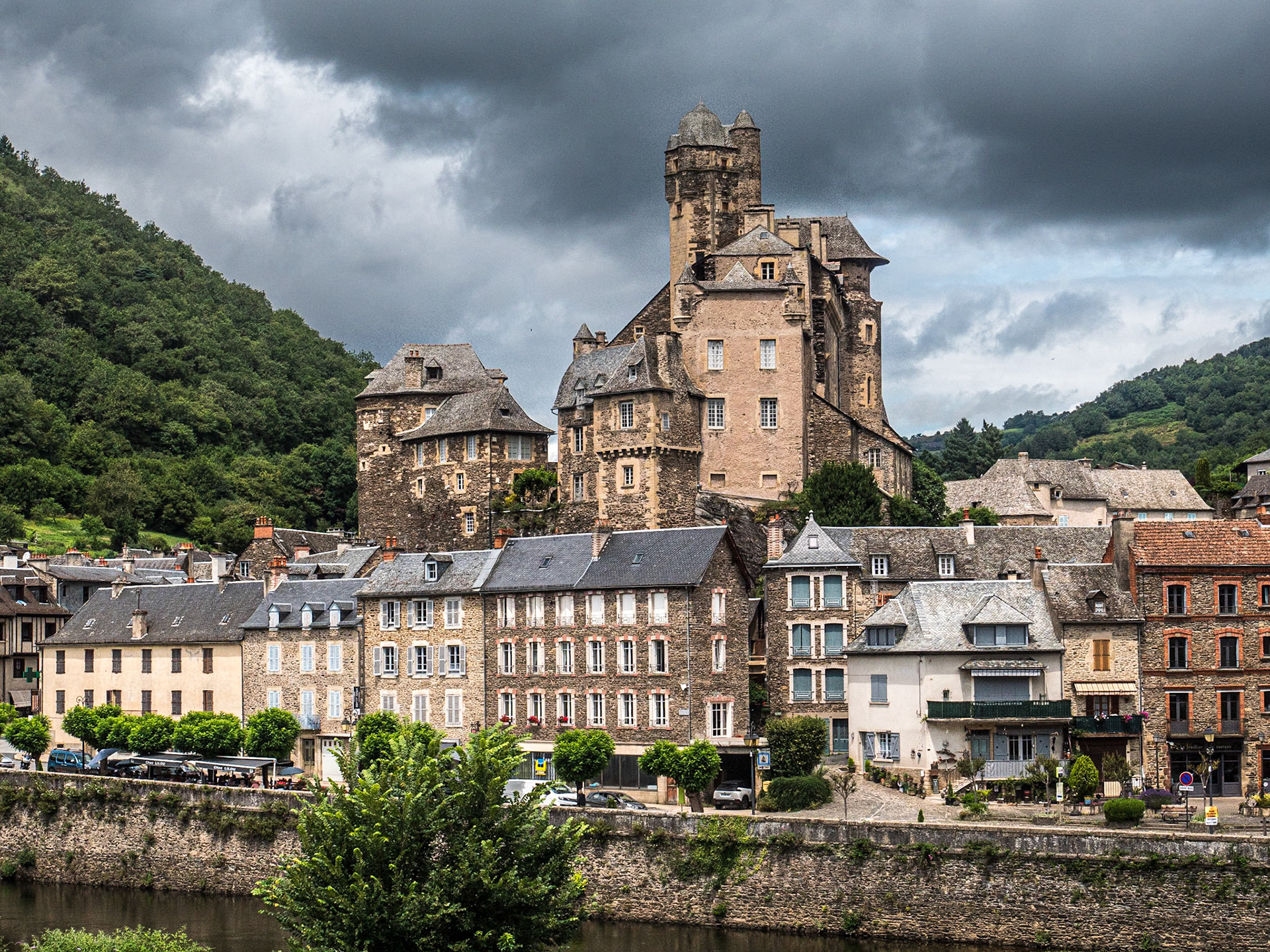 Estaing, France, 25 Jul 2021