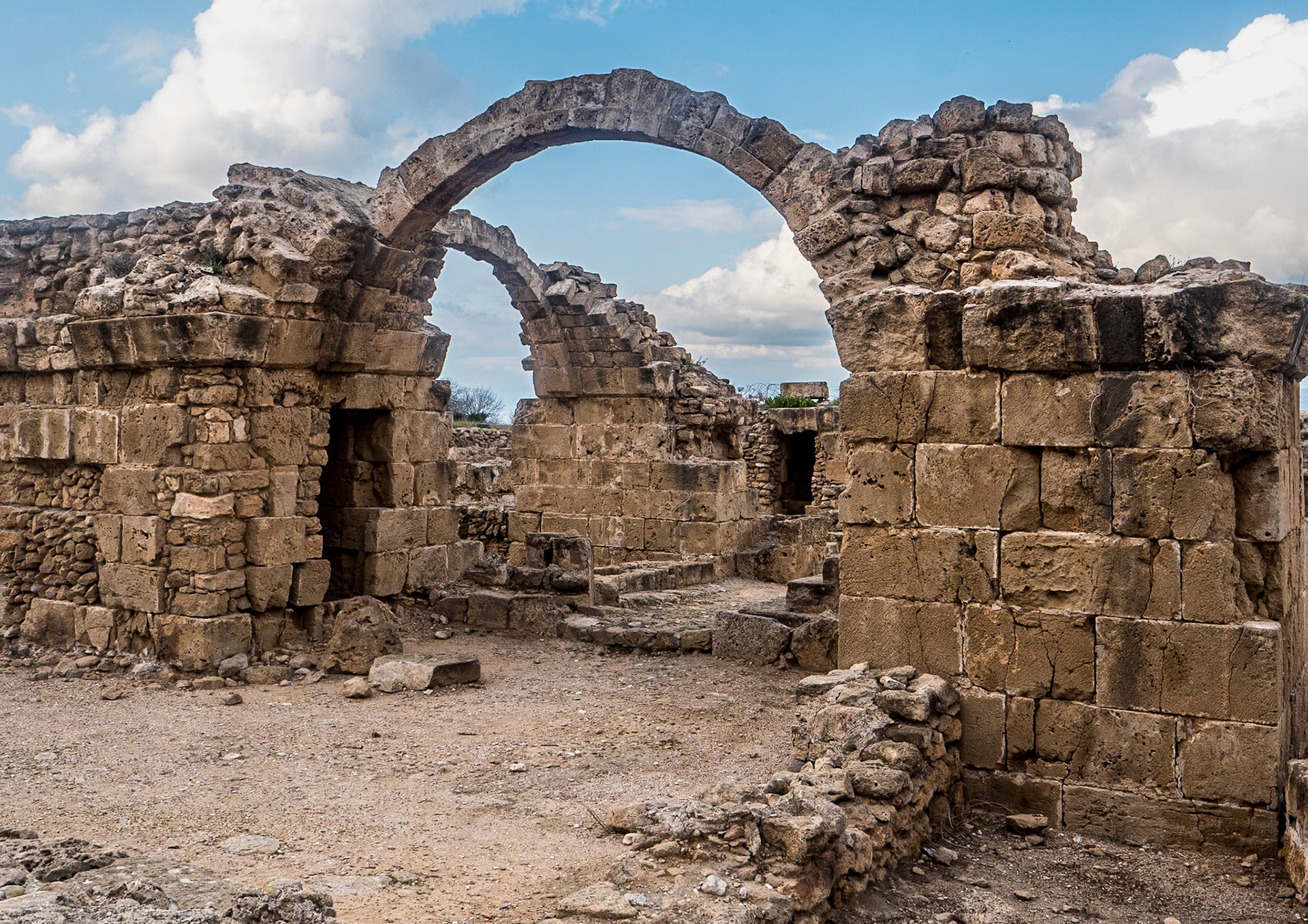 Saranda Colones Castle, Paphos, Cyprus, 9 Feb 2025
