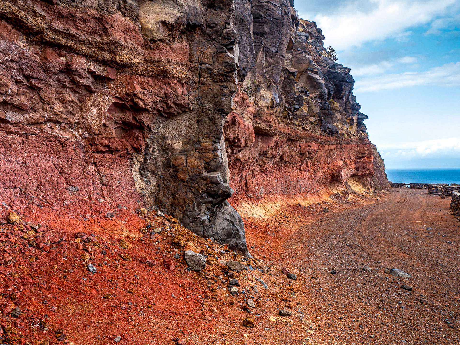 Coast north of San Sebastián de La Gomera, 31 Jan 2018