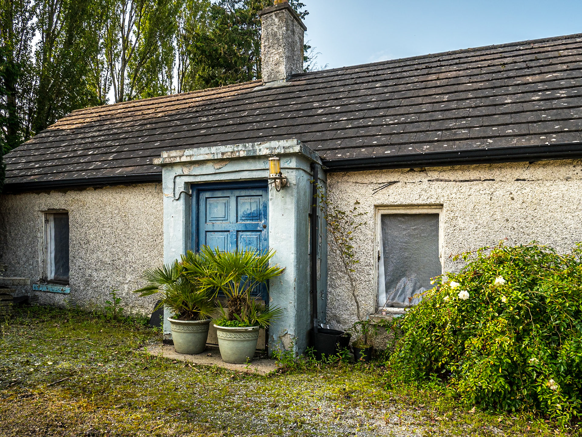Abandoned house, near Geashill, Co Offaly, 17 Sep 2020