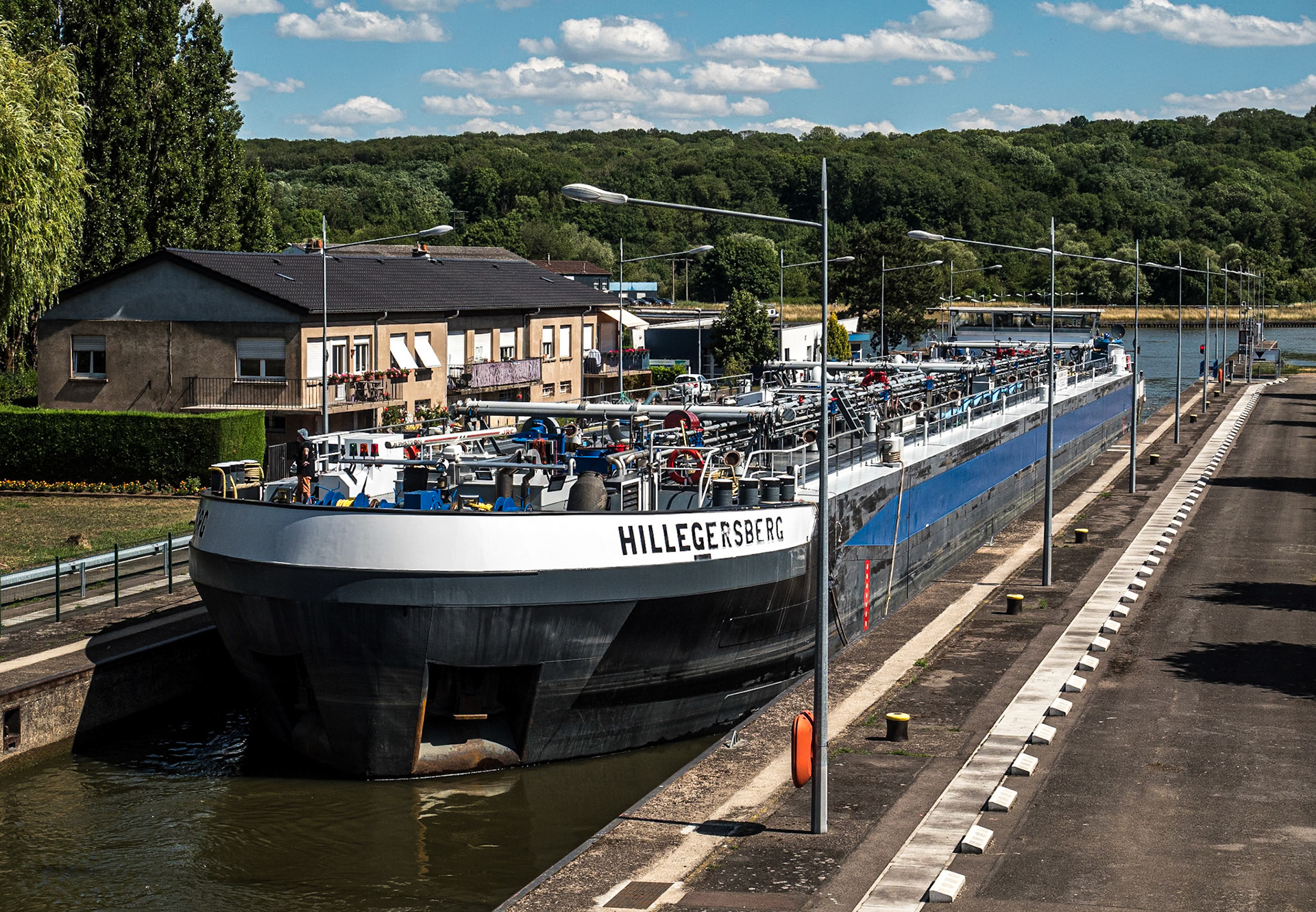 Ecluse Robert Schuman, Thionville, France, 5 Jul 2022
