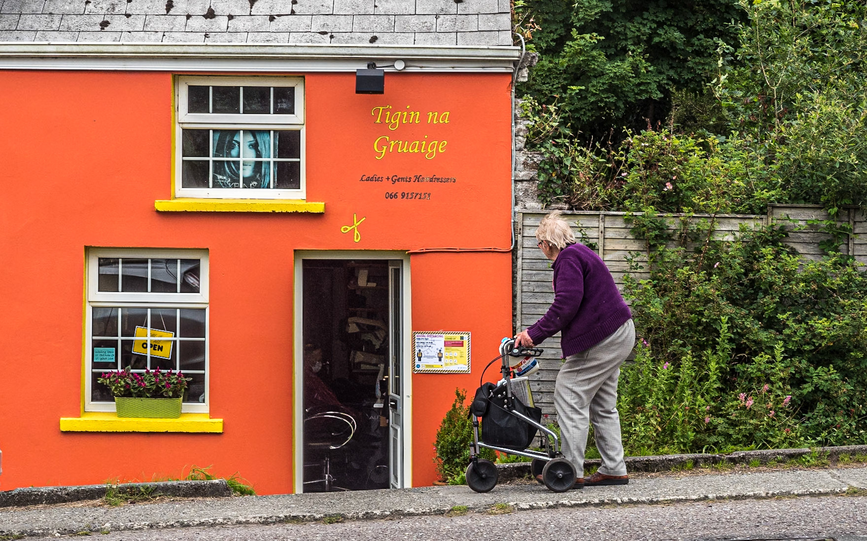 Barbers, Annascaul, Co Kerry, 15 Jul 2020