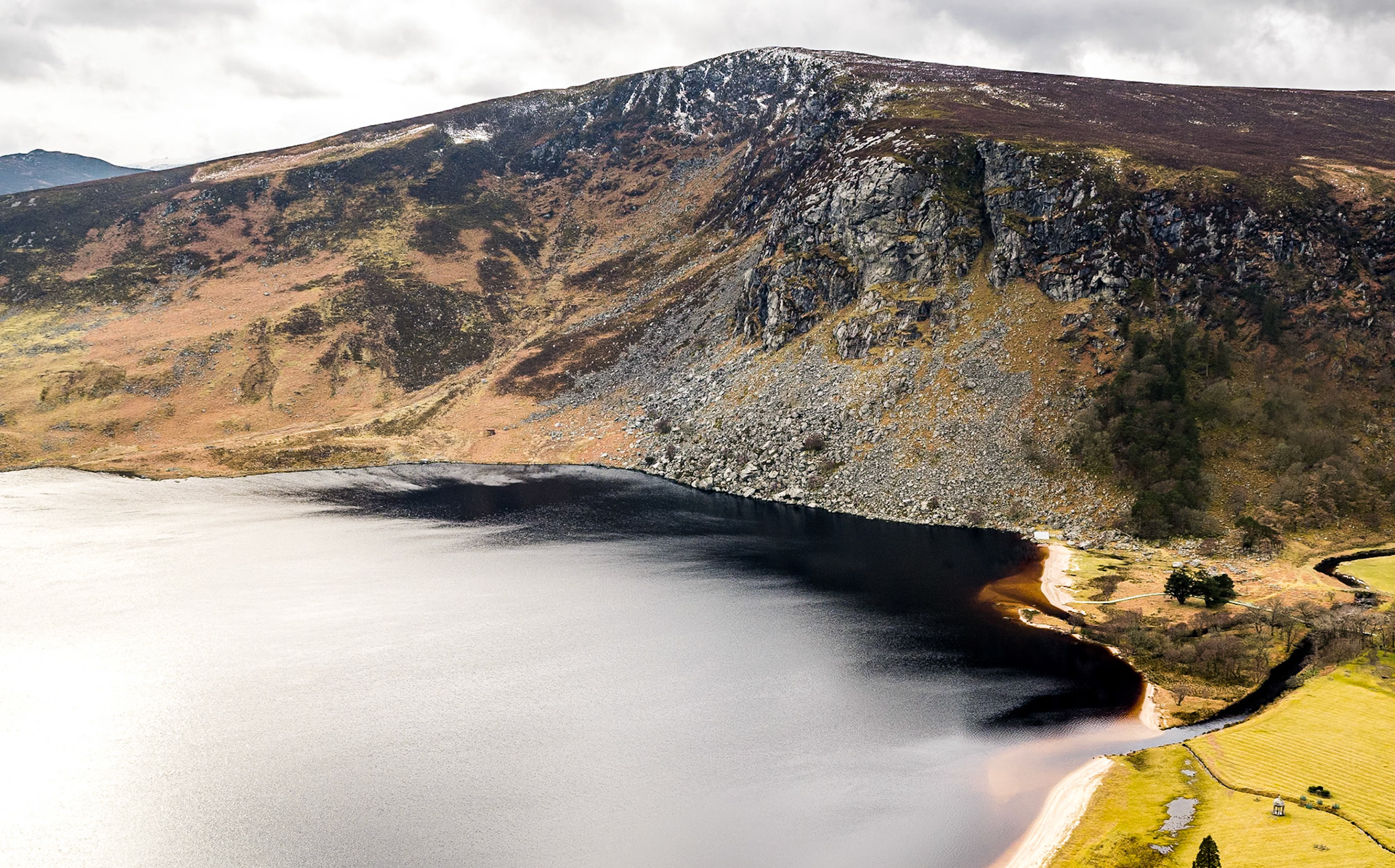 Lough Tay, Co Wicklow, 6 Mar 2016