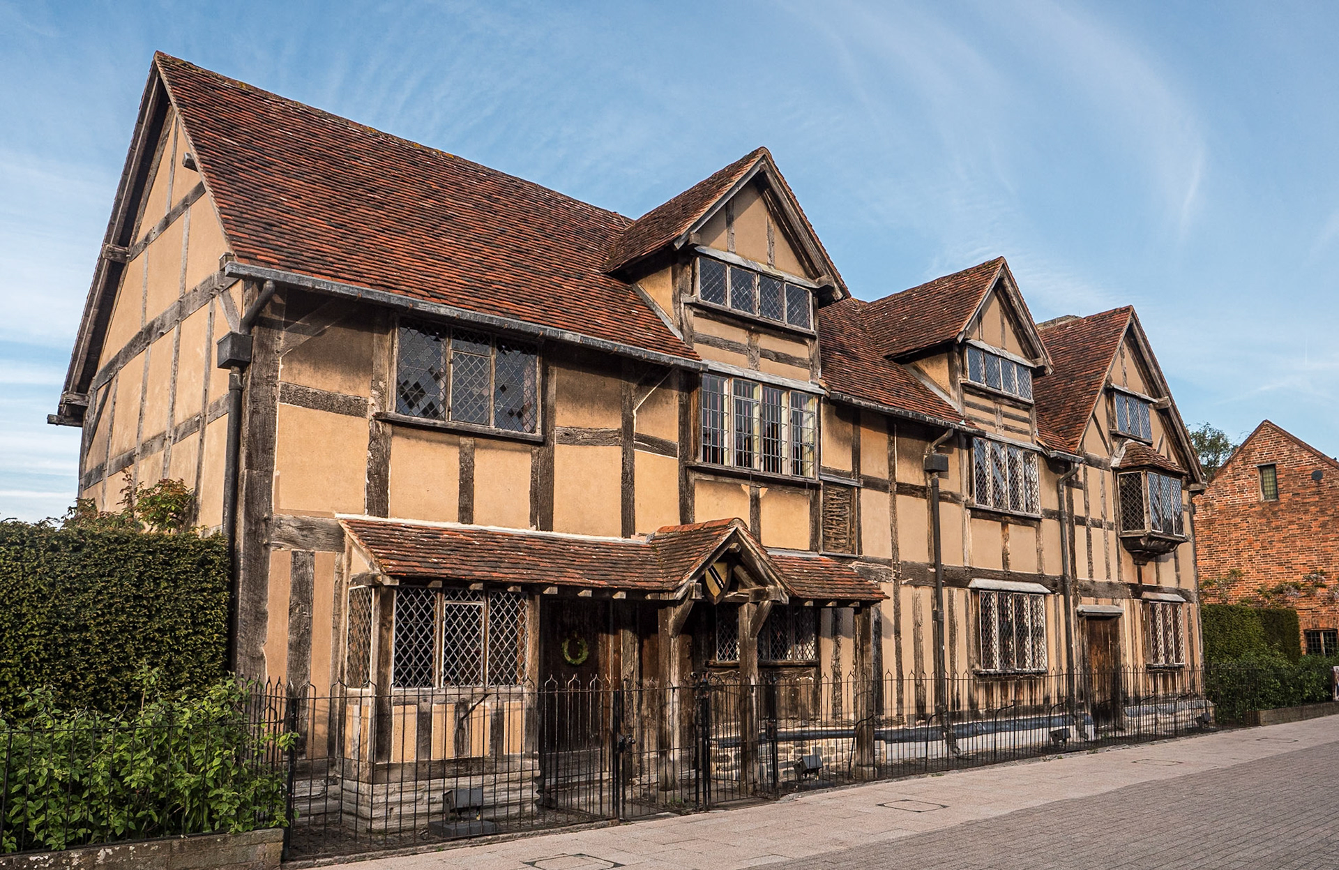 Shakespeare's birthplace, Stratford-upon-Avon, England, 8 May 2024