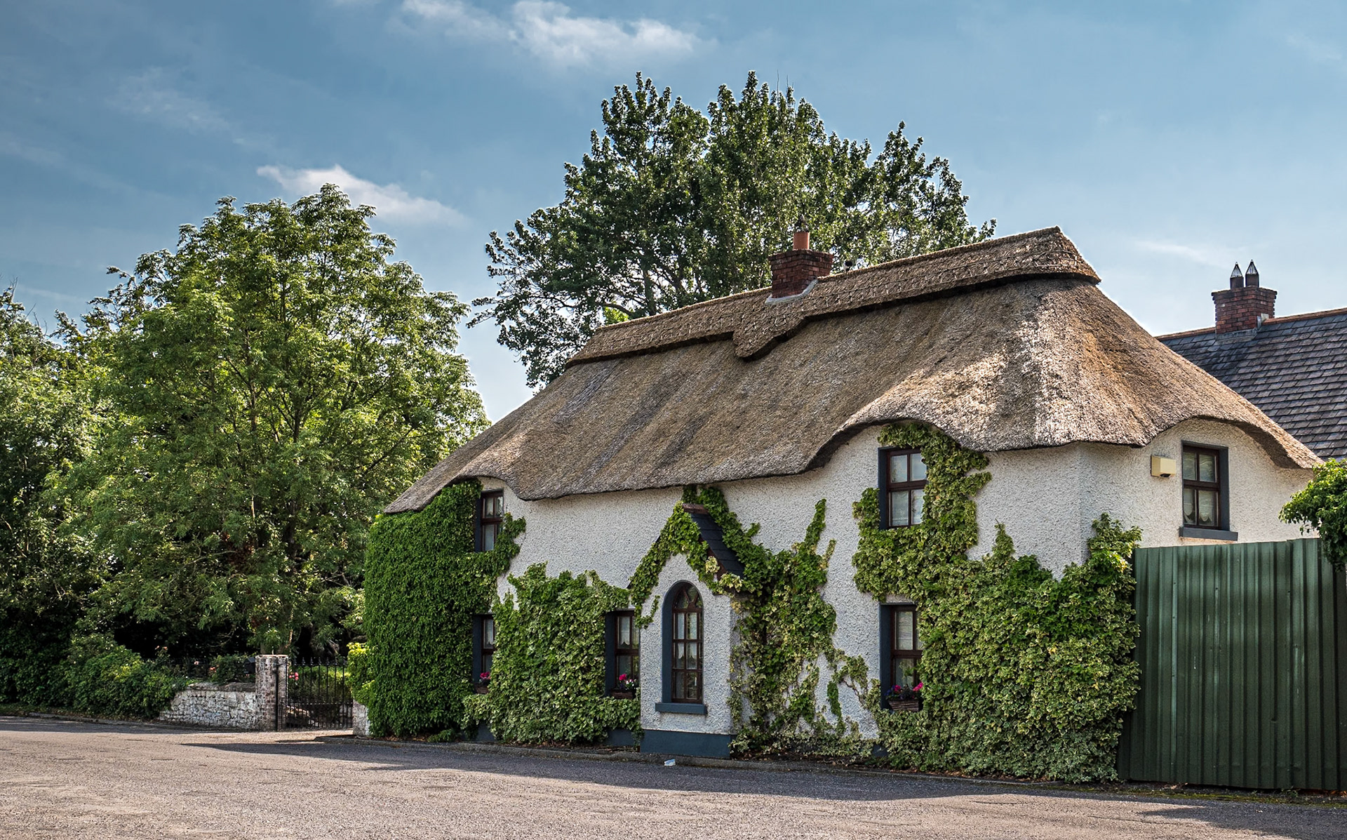 Thatched house, Rathfeigh, Co Meath, 25 Jun 2020