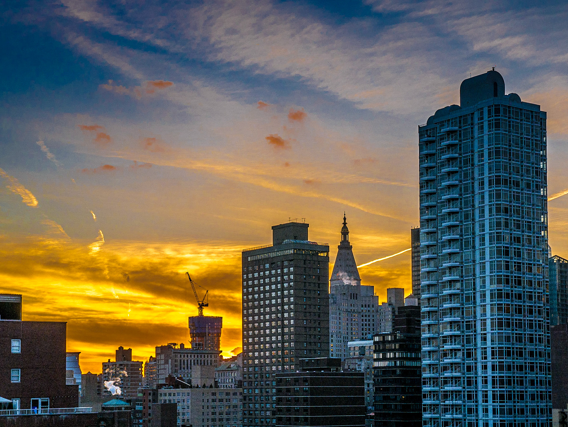 View from 34th St apartment, Manhattan, 17 Nov 2015