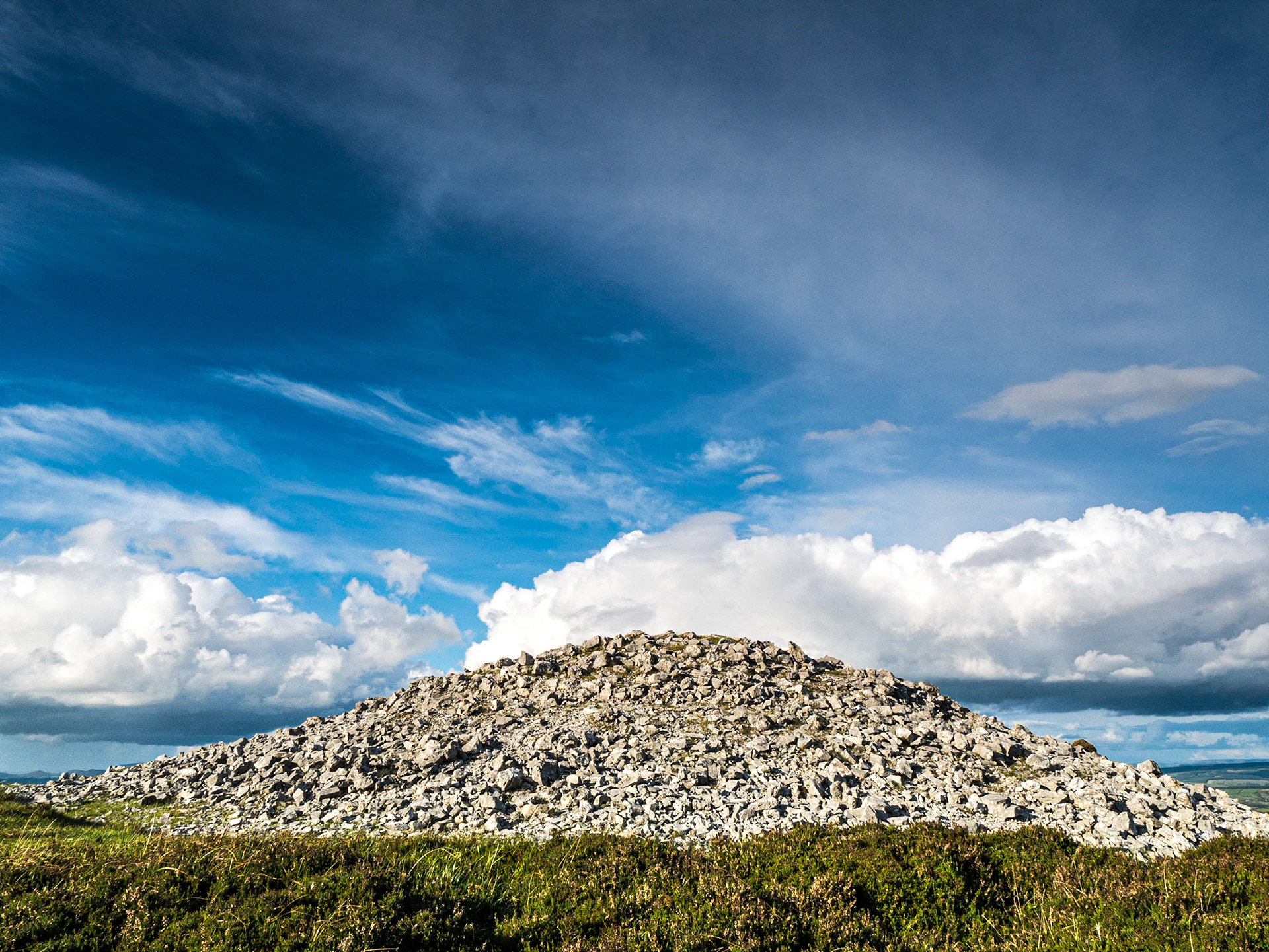Megalithic tomb, Carrowkeel, Co Sligo, 10 Oct 2014