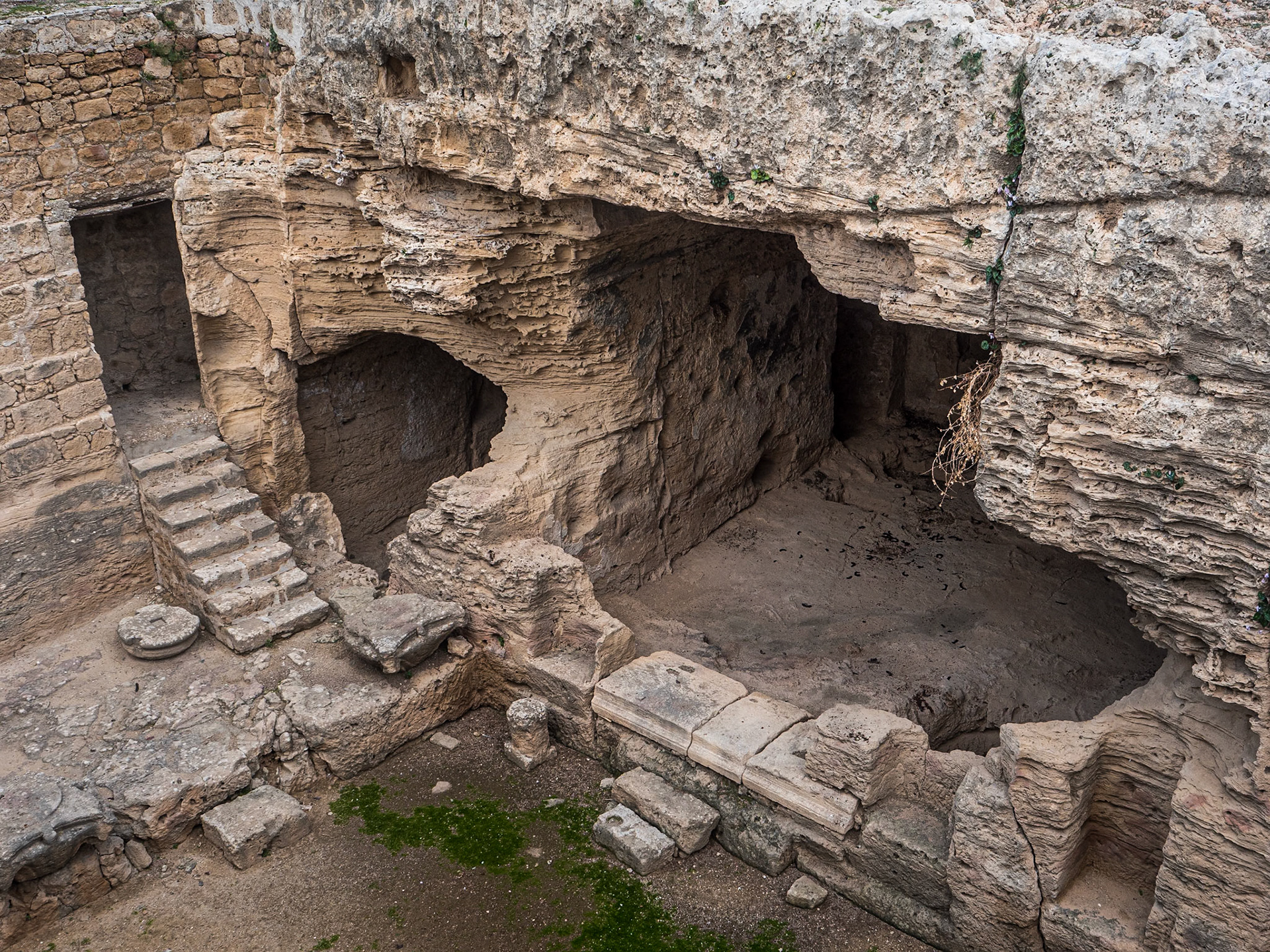 Saint Lambrianos catacomb, Paphos, Cyprus, 10 Feb 2025