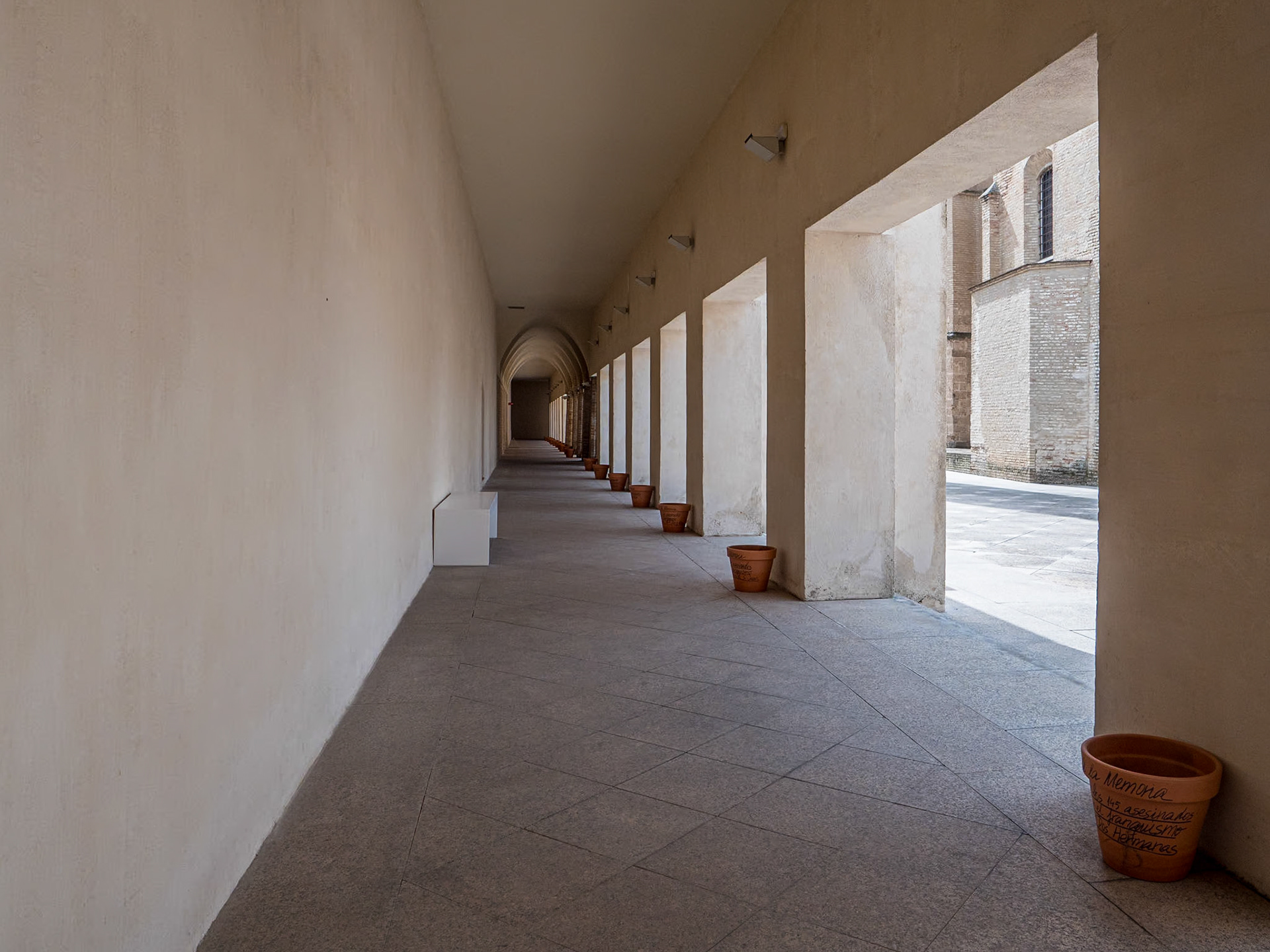 Outside the Centro Andaluz de Arte Contemporáneo, Seville, 21 Mar 2024