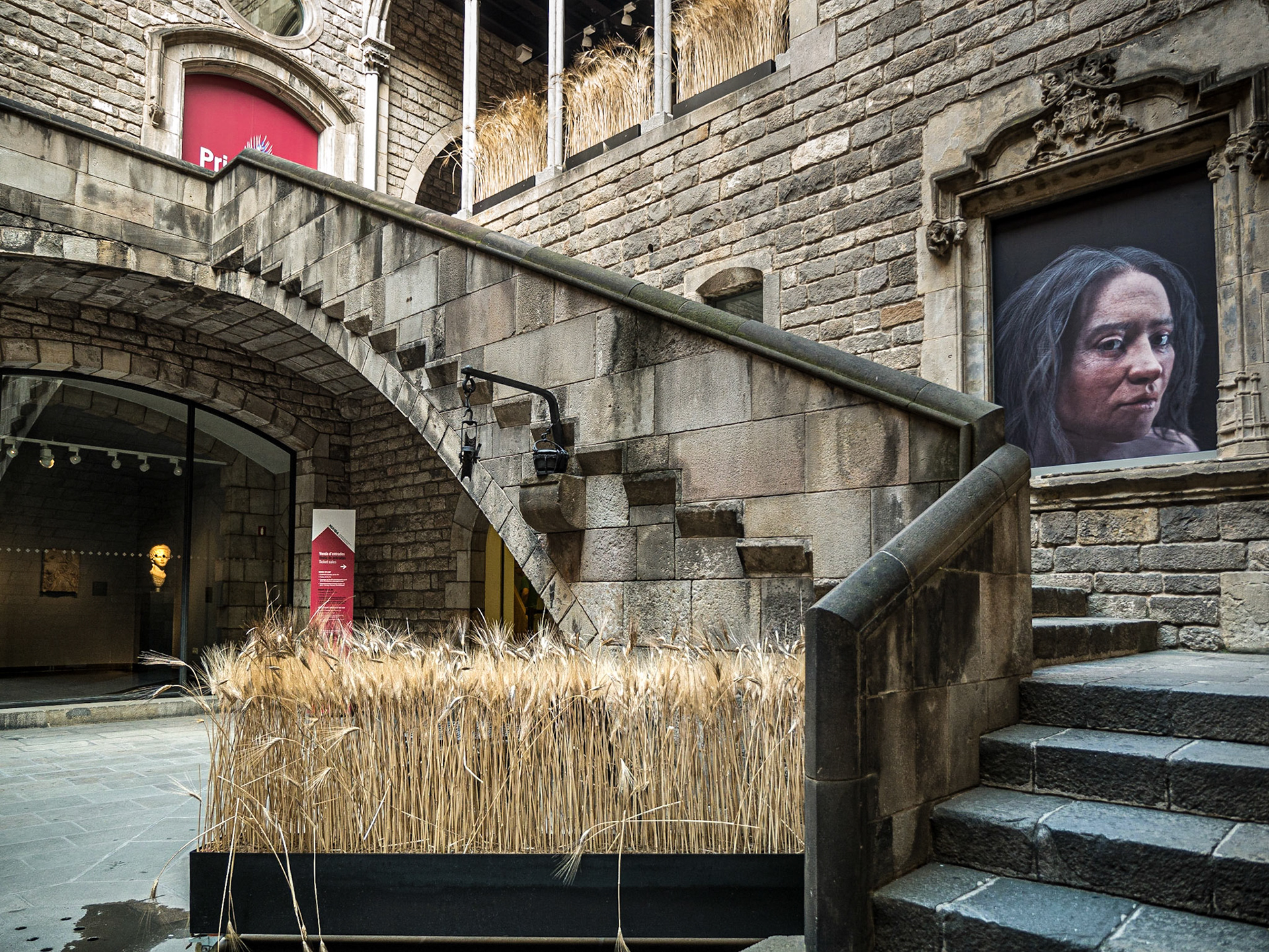 Entrance to MUHBA museum, Barcelona, 26 Jun 2016